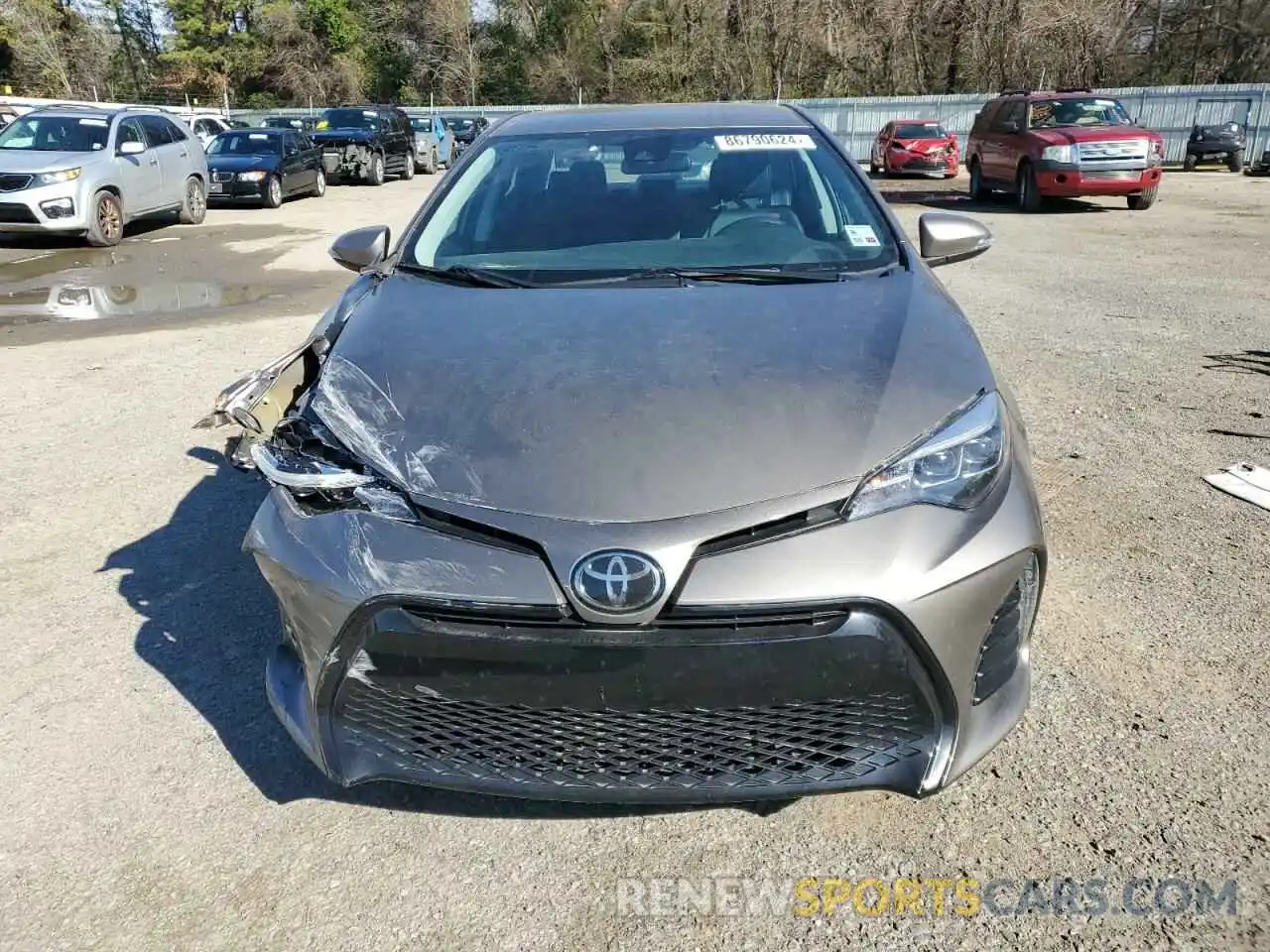 5 Photograph of a damaged car 5YFBURHE1KP877980 TOYOTA COROLLA 2019