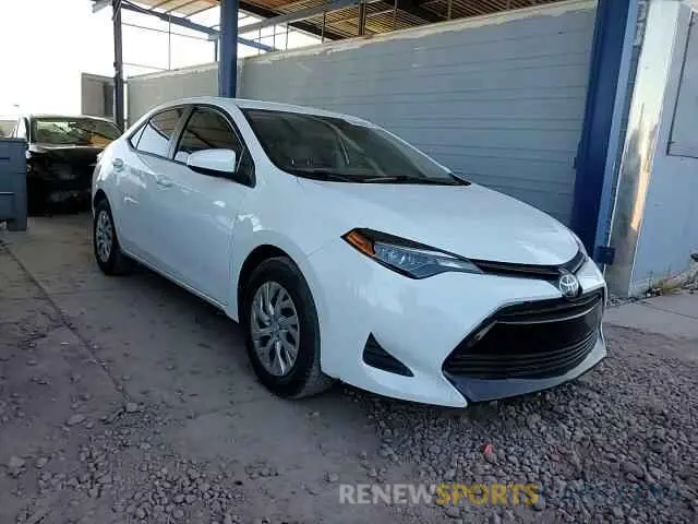 10 Photograph of a damaged car 5YFBURHE1KP879633 TOYOTA COROLLA 2019