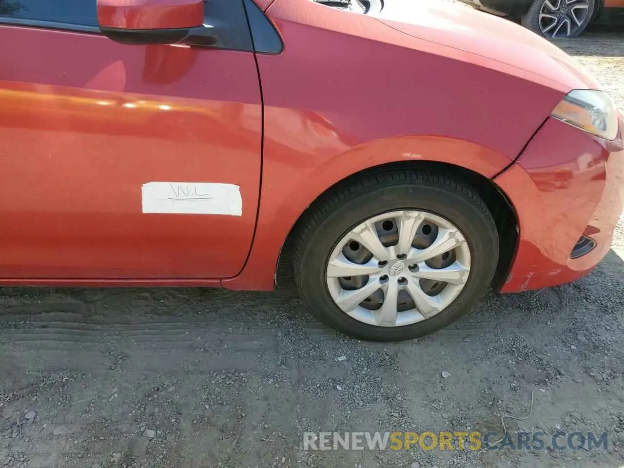 12 Photograph of a damaged car 5YFBURHE1KP880426 TOYOTA COROLLA 2019