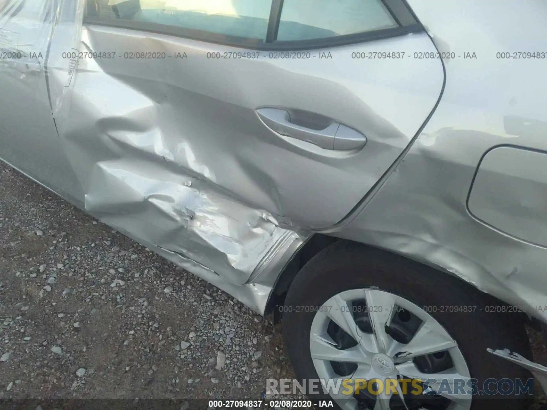 6 Photograph of a damaged car 5YFBURHE1KP884055 TOYOTA COROLLA 2019