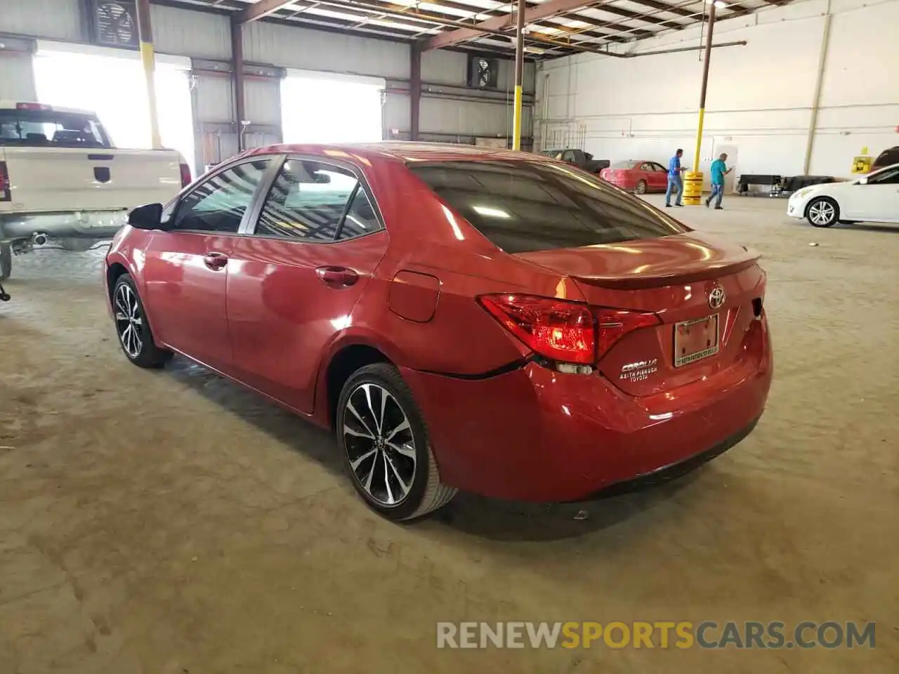 3 Photograph of a damaged car 5YFBURHE1KP885027 TOYOTA COROLLA 2019