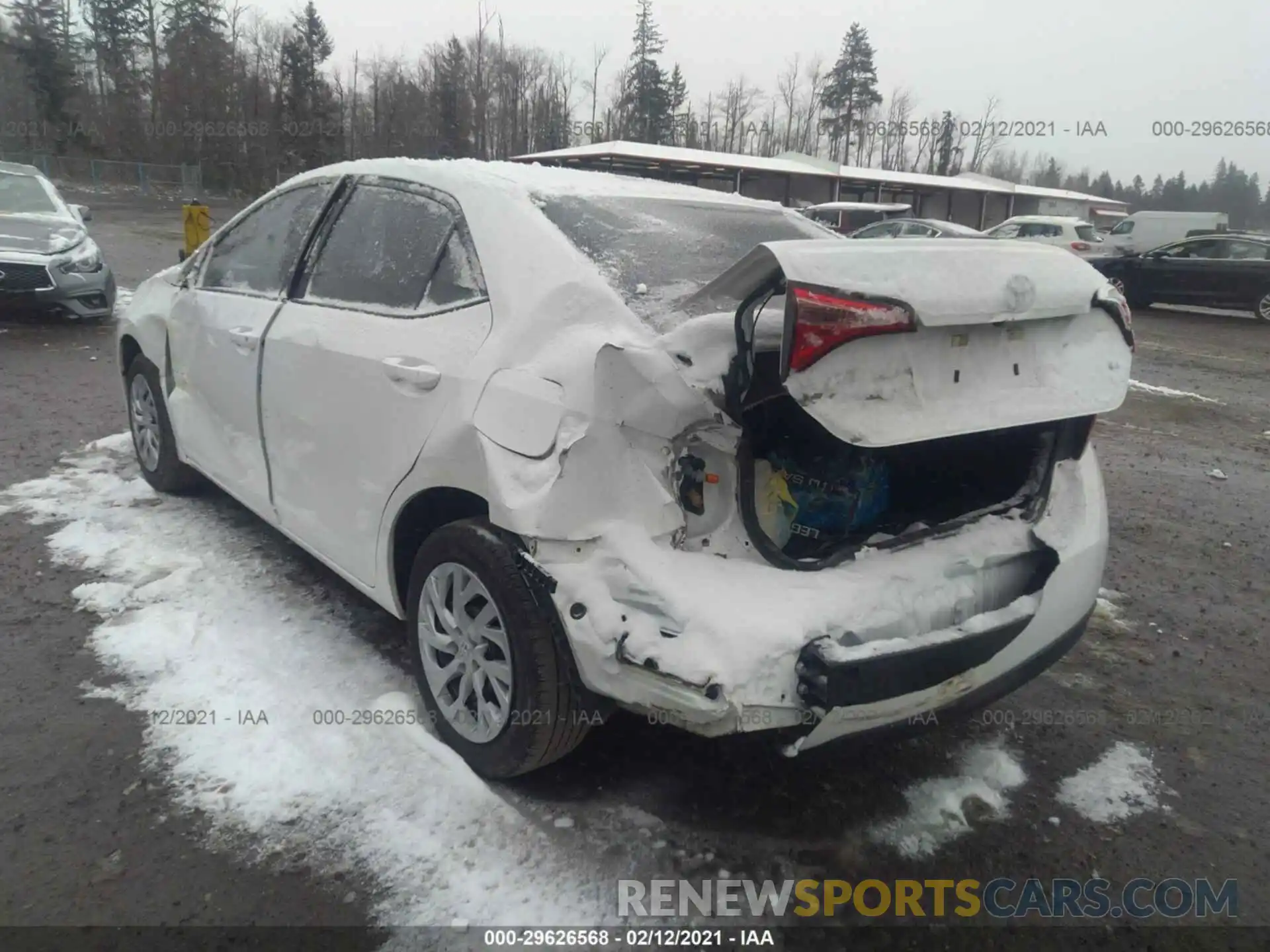 3 Photograph of a damaged car 5YFBURHE1KP887957 TOYOTA COROLLA 2019