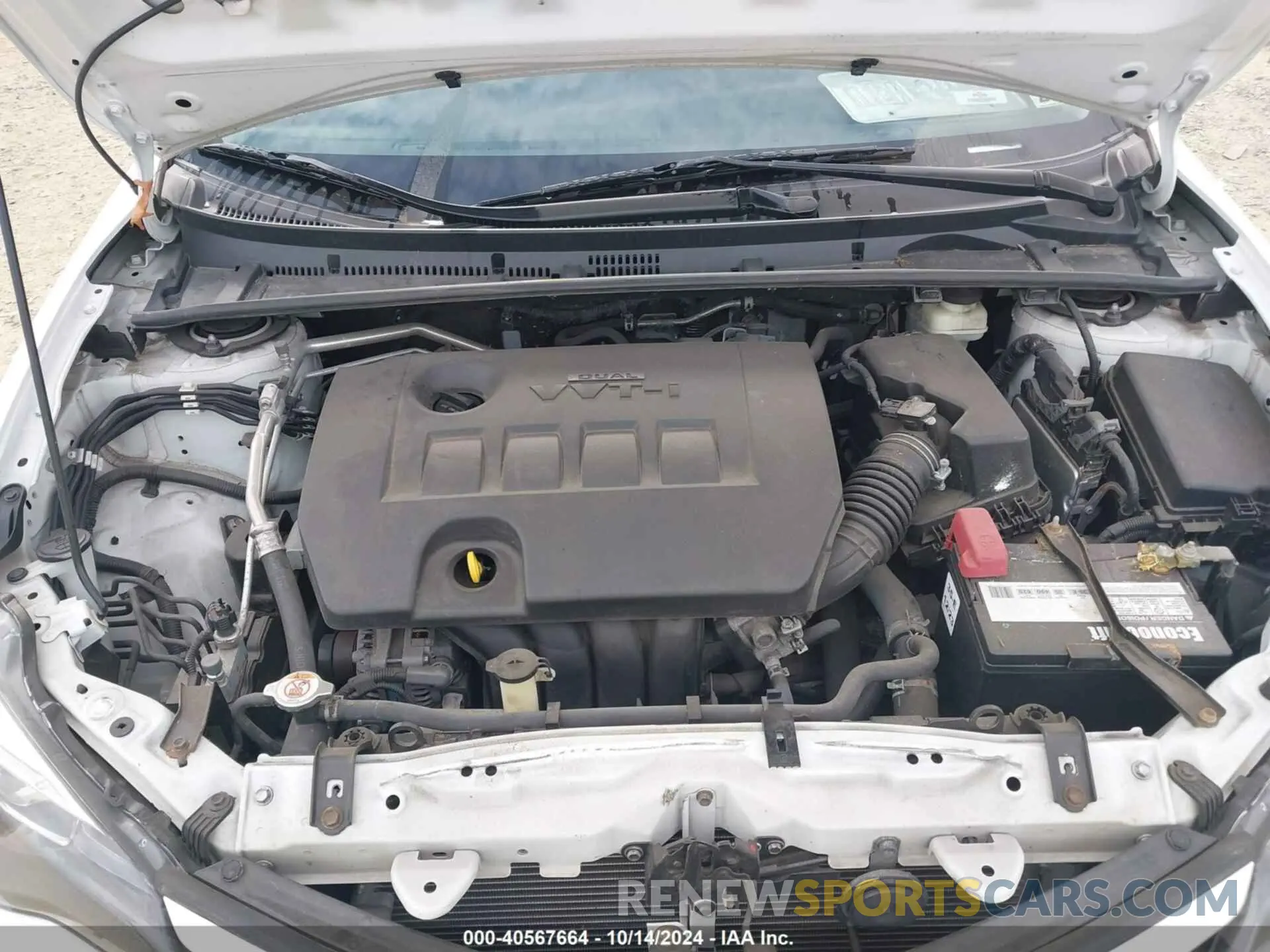 10 Photograph of a damaged car 5YFBURHE1KP891670 TOYOTA COROLLA 2019