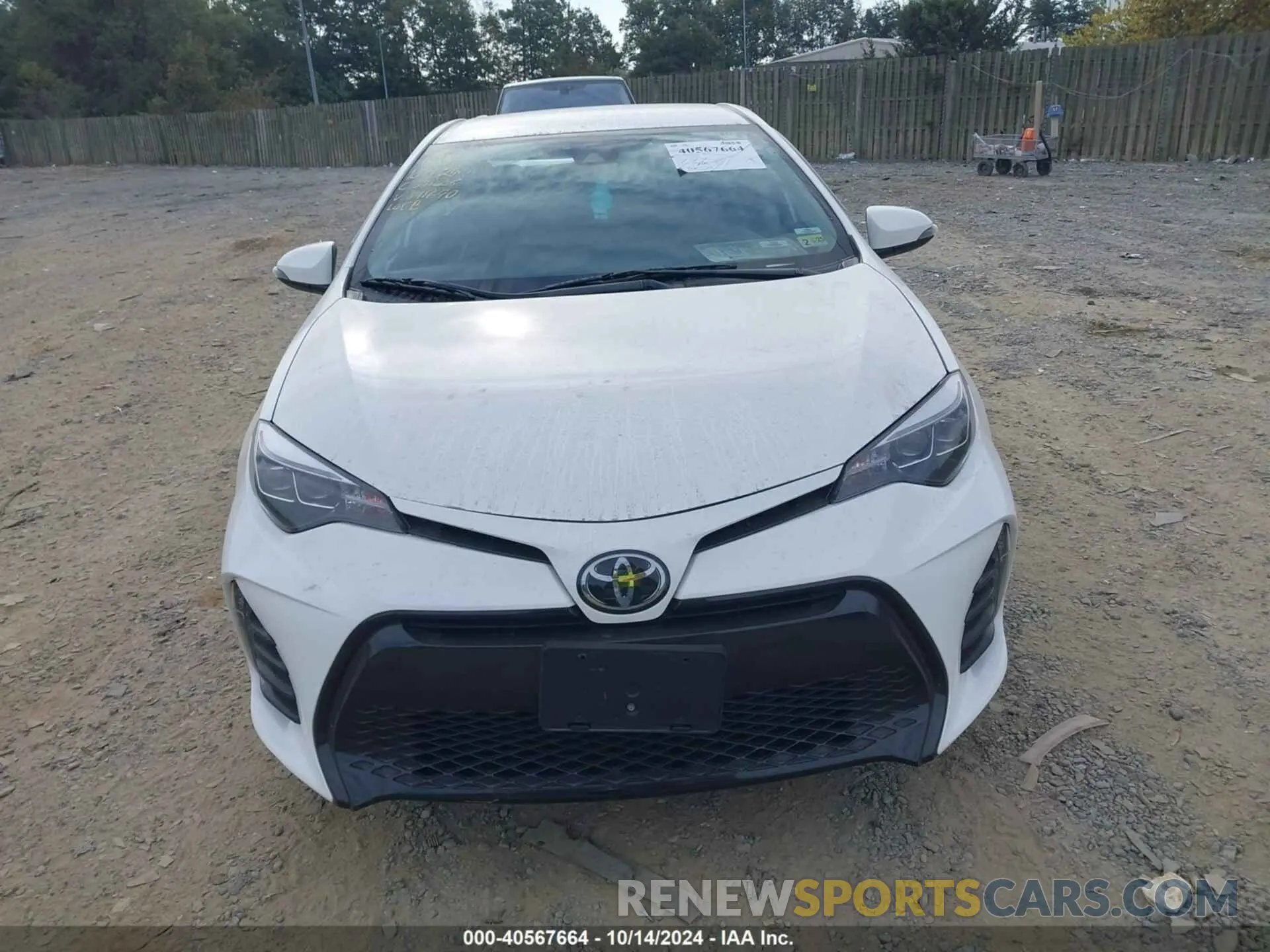 12 Photograph of a damaged car 5YFBURHE1KP891670 TOYOTA COROLLA 2019