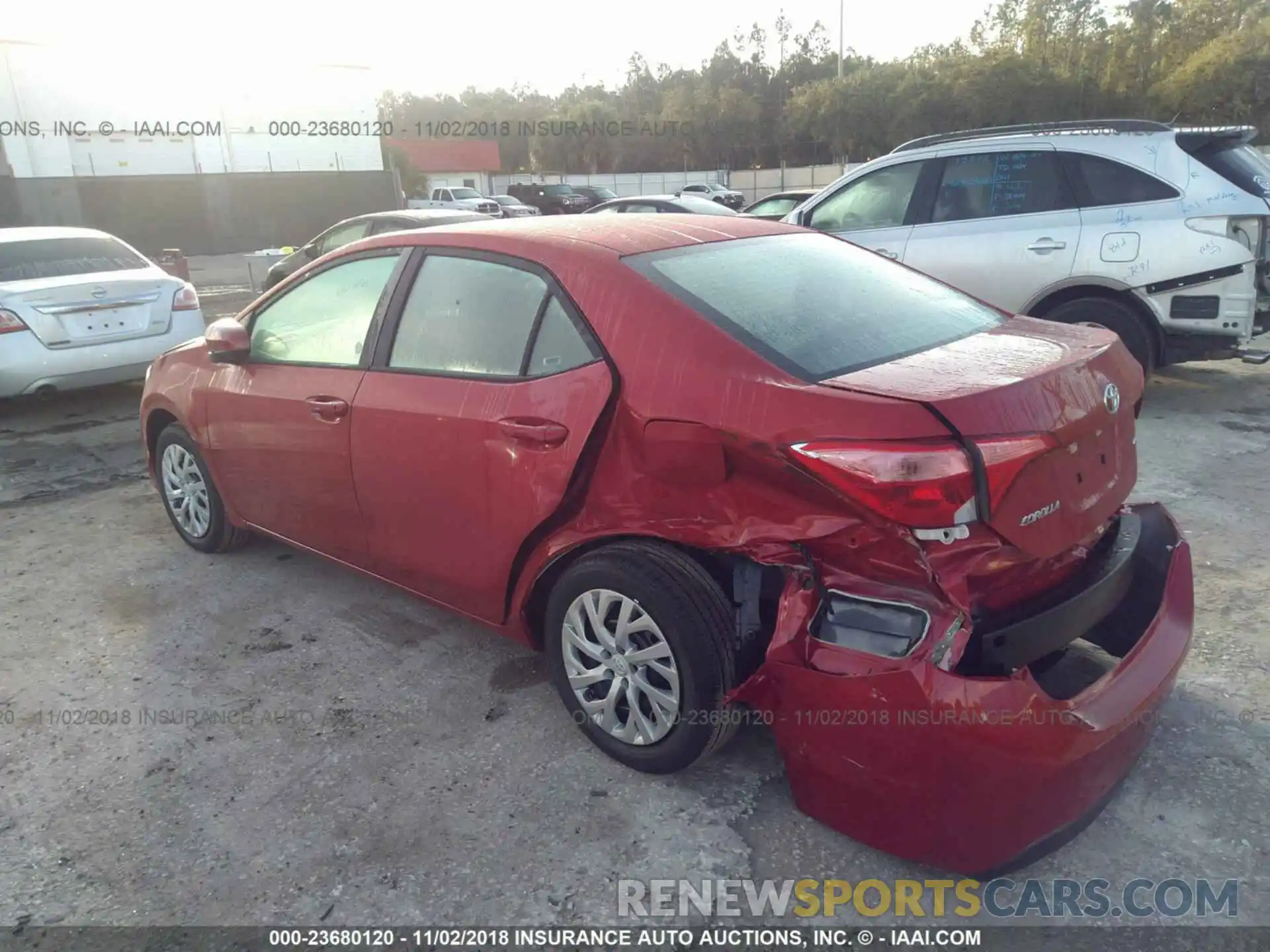 3 Photograph of a damaged car 5YFBURHE1KP894262 Toyota Corolla 2019