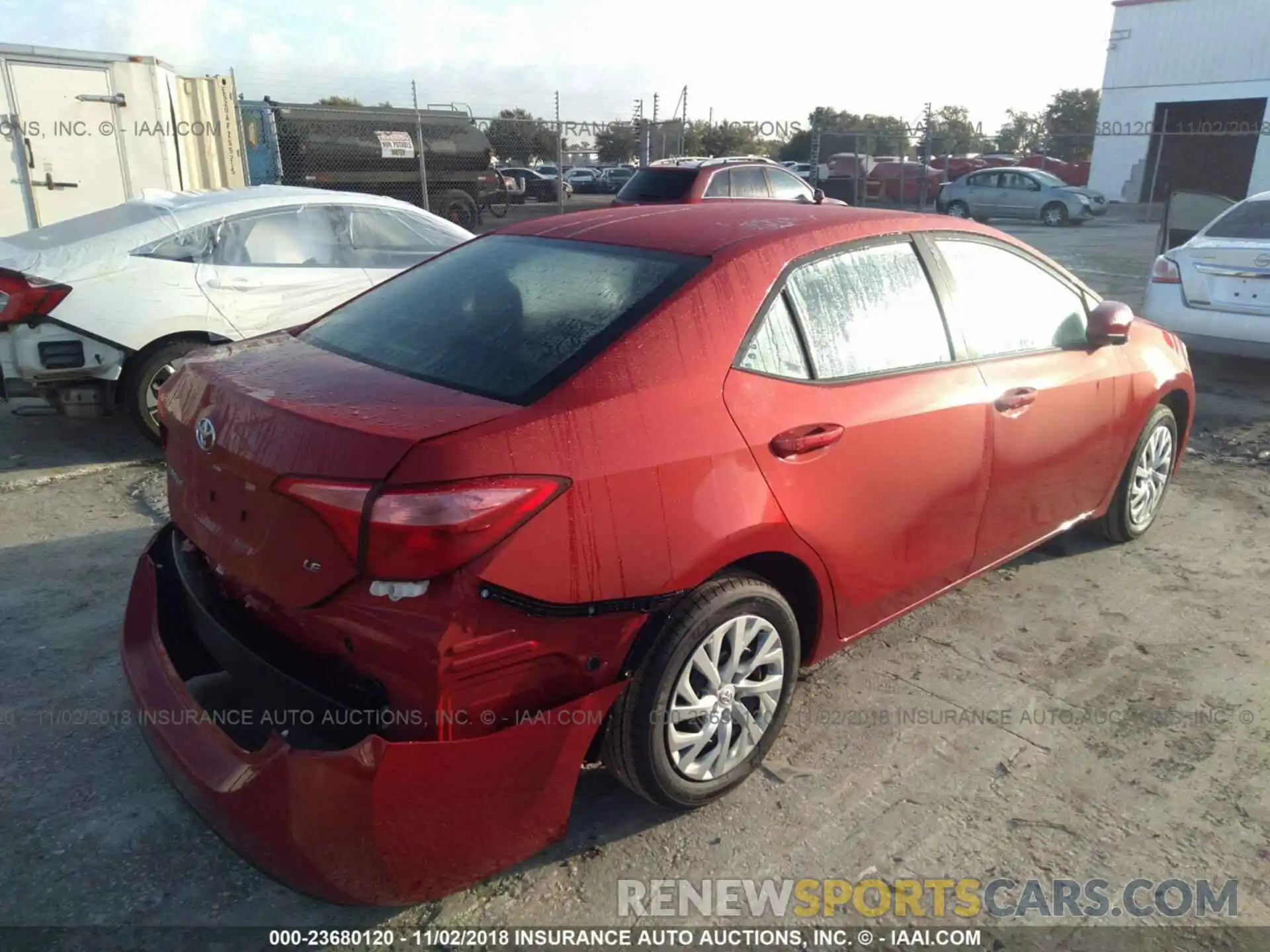 4 Photograph of a damaged car 5YFBURHE1KP894262 Toyota Corolla 2019