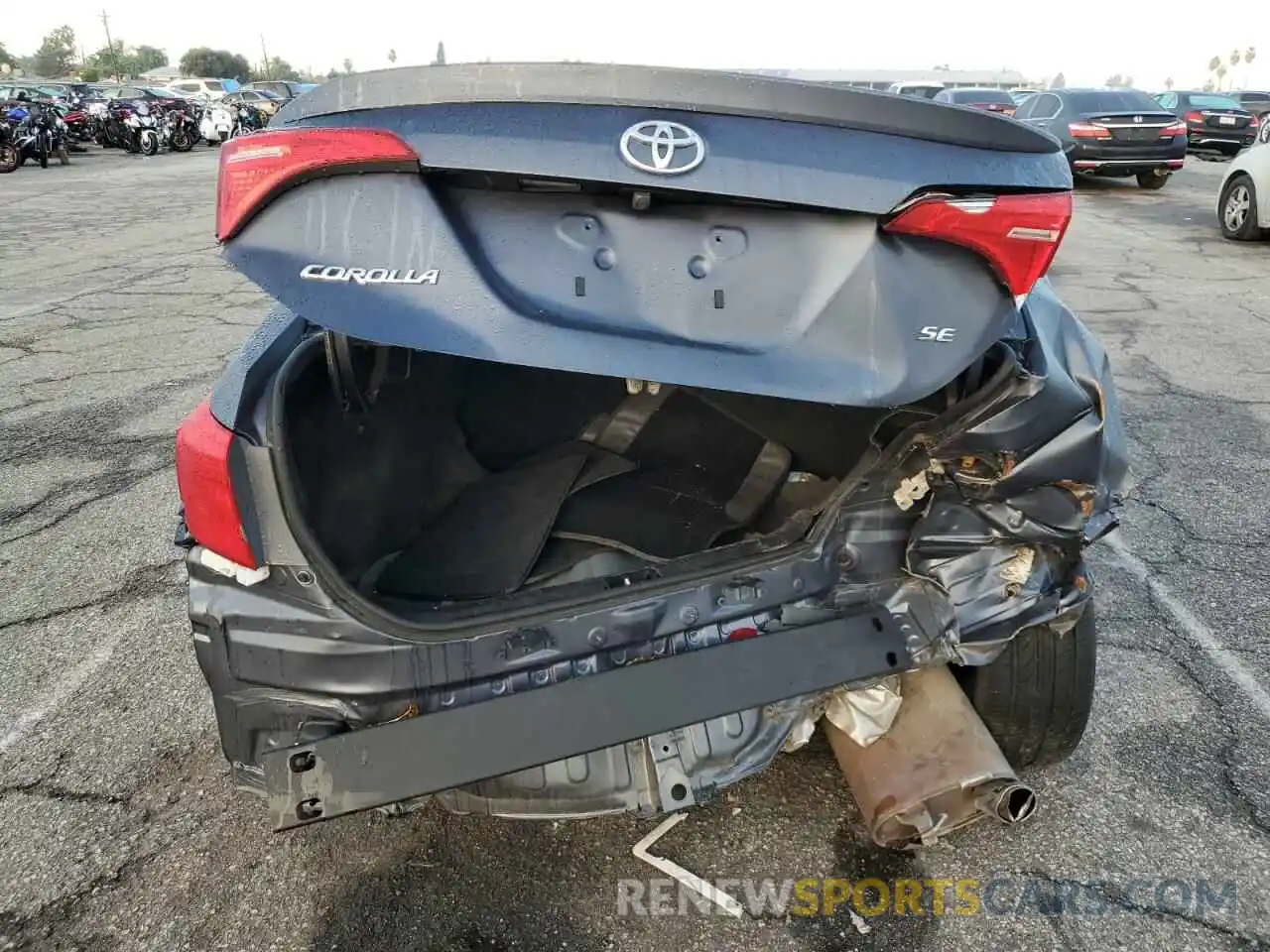 6 Photograph of a damaged car 5YFBURHE1KP896531 TOYOTA COROLLA 2019