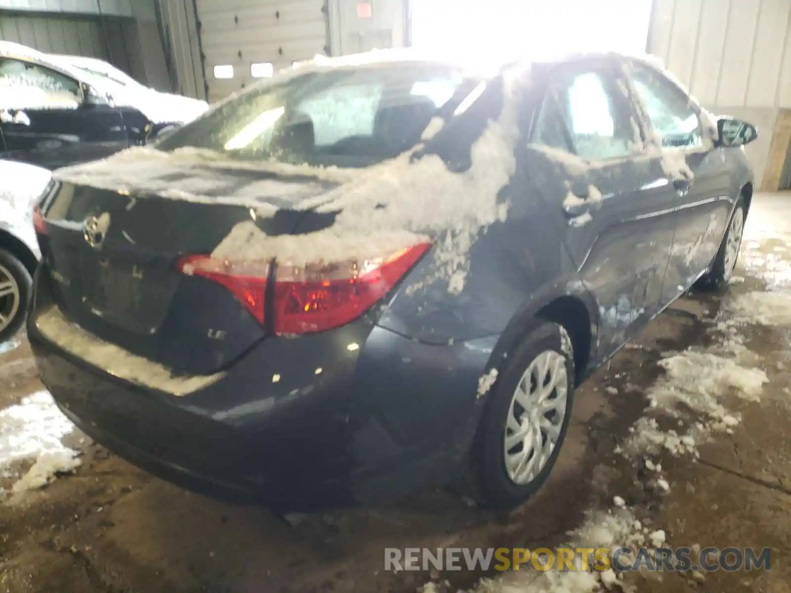 4 Photograph of a damaged car 5YFBURHE1KP899624 TOYOTA COROLLA 2019