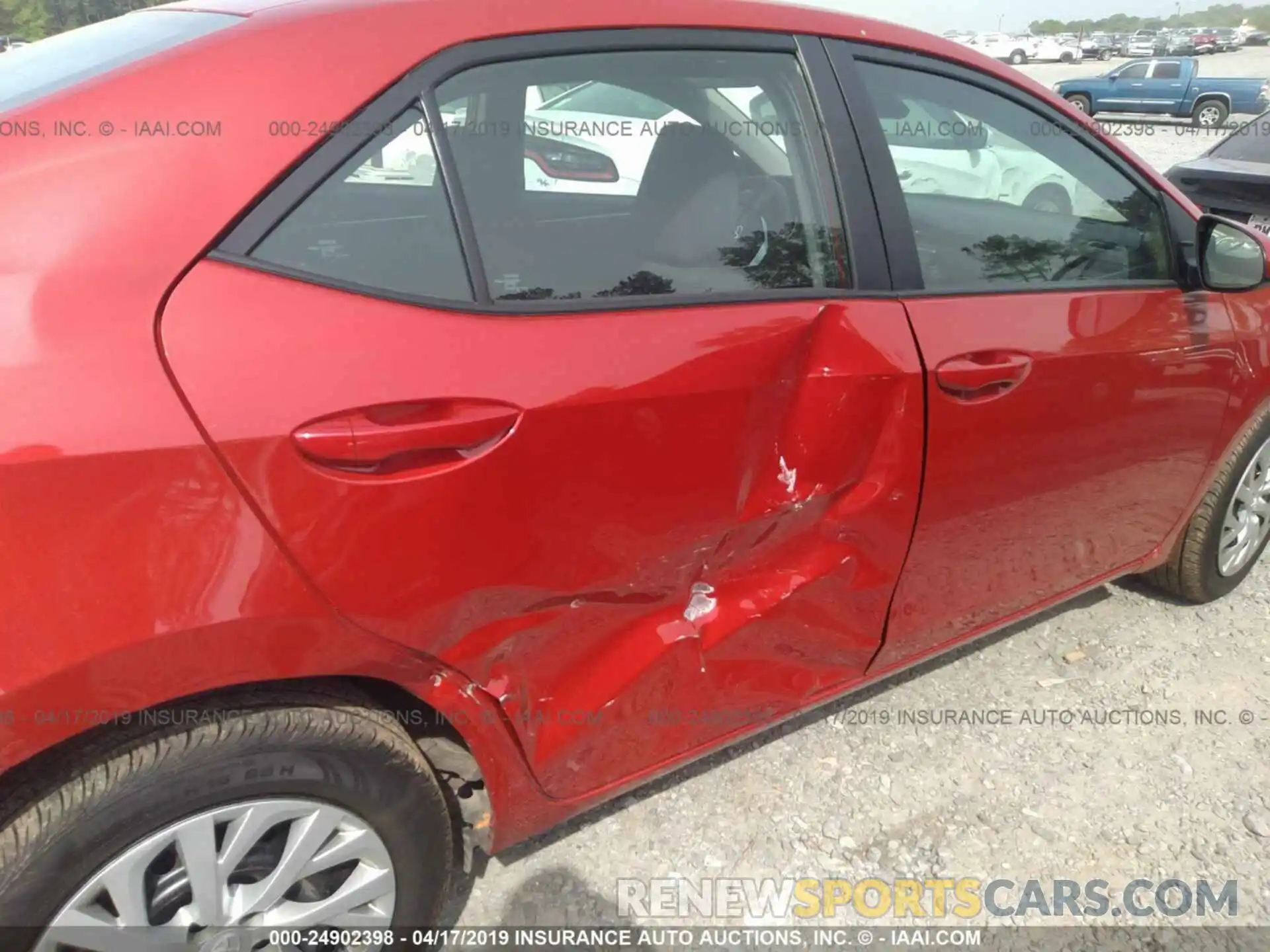 6 Photograph of a damaged car 5YFBURHE1KP900416 TOYOTA COROLLA 2019