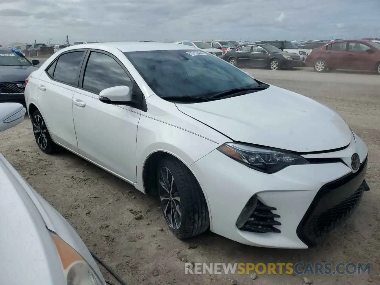 4 Photograph of a damaged car 5YFBURHE1KP901033 TOYOTA COROLLA 2019