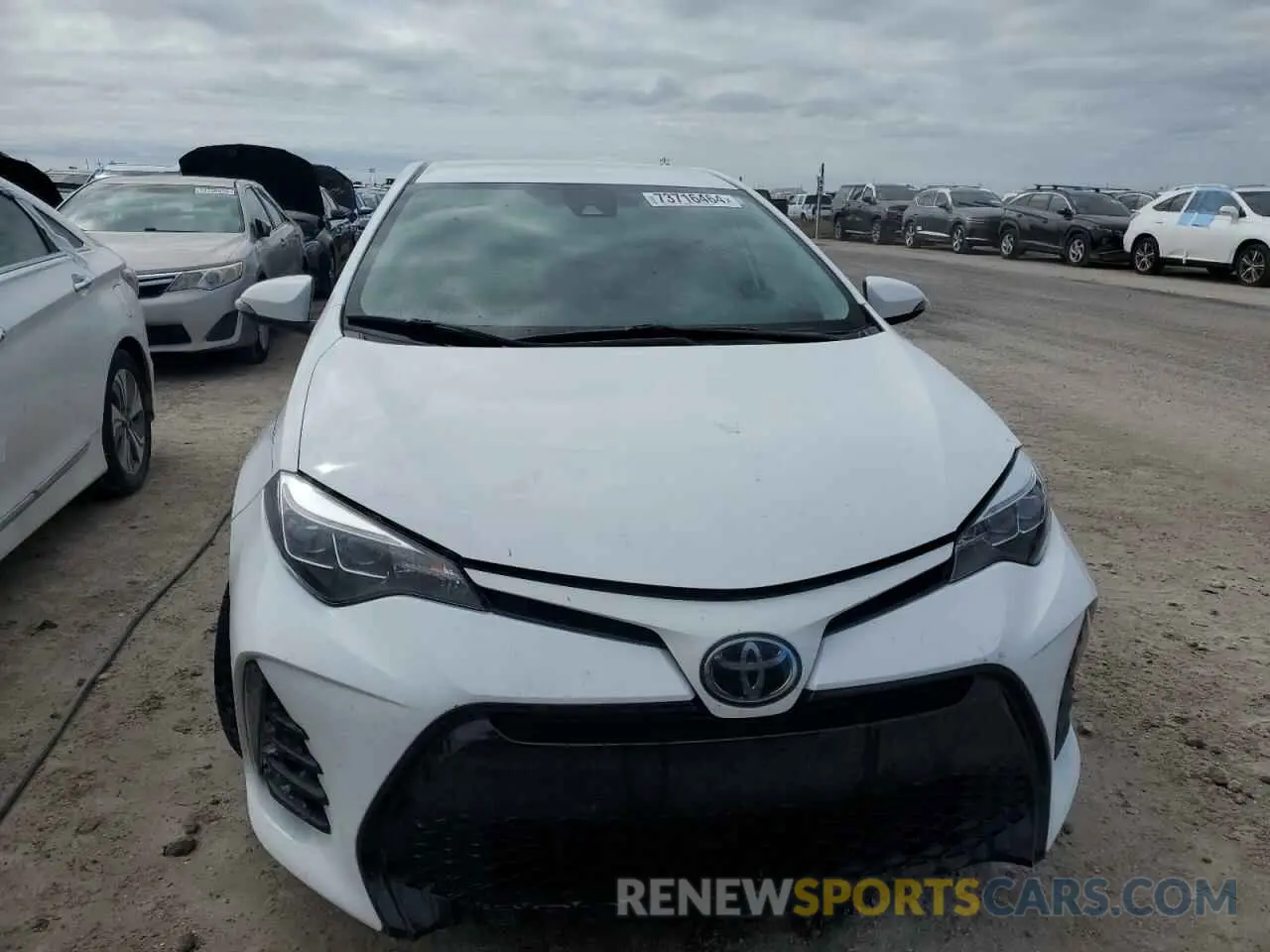 5 Photograph of a damaged car 5YFBURHE1KP901033 TOYOTA COROLLA 2019