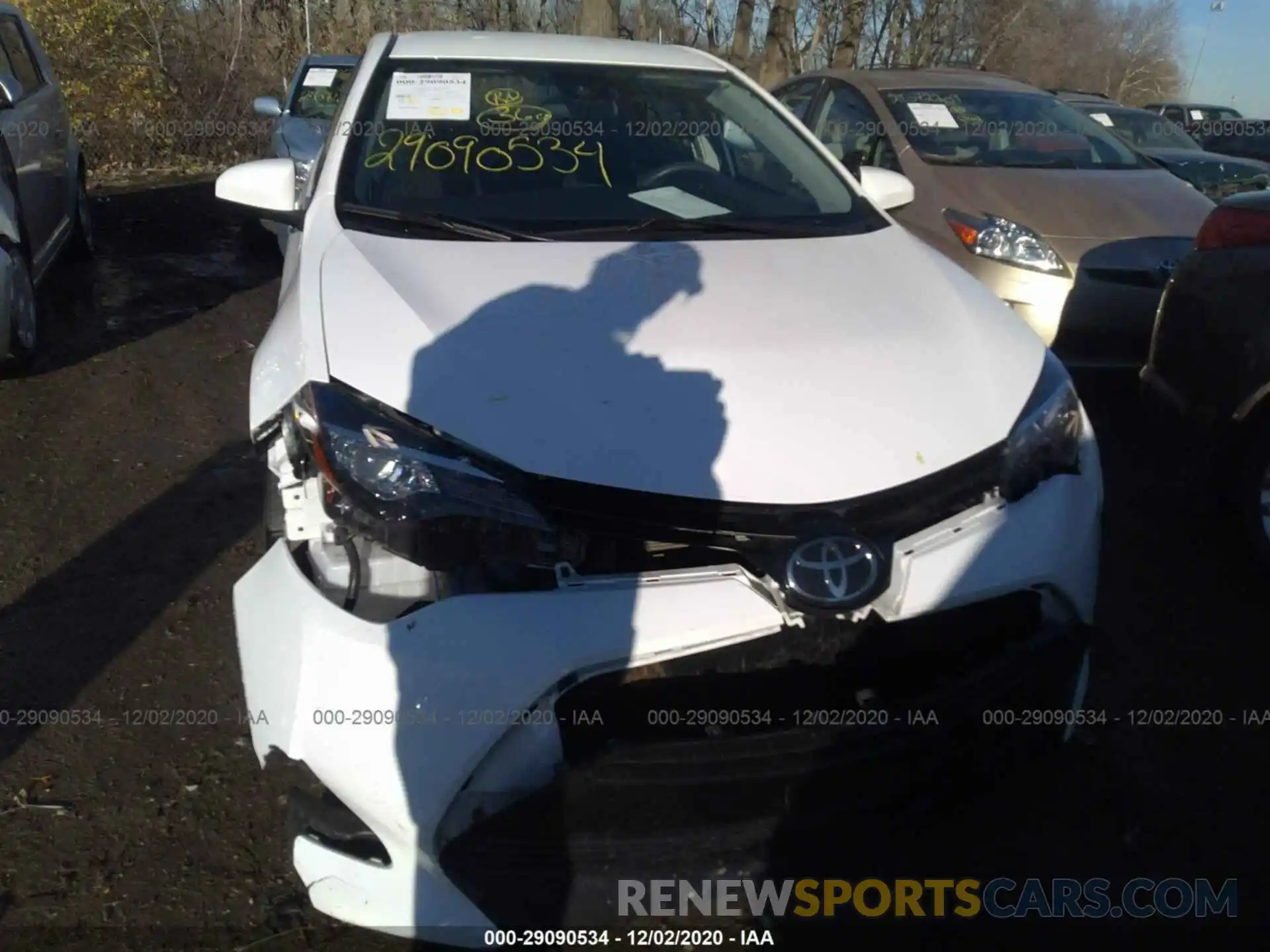 6 Photograph of a damaged car 5YFBURHE1KP902988 TOYOTA COROLLA 2019