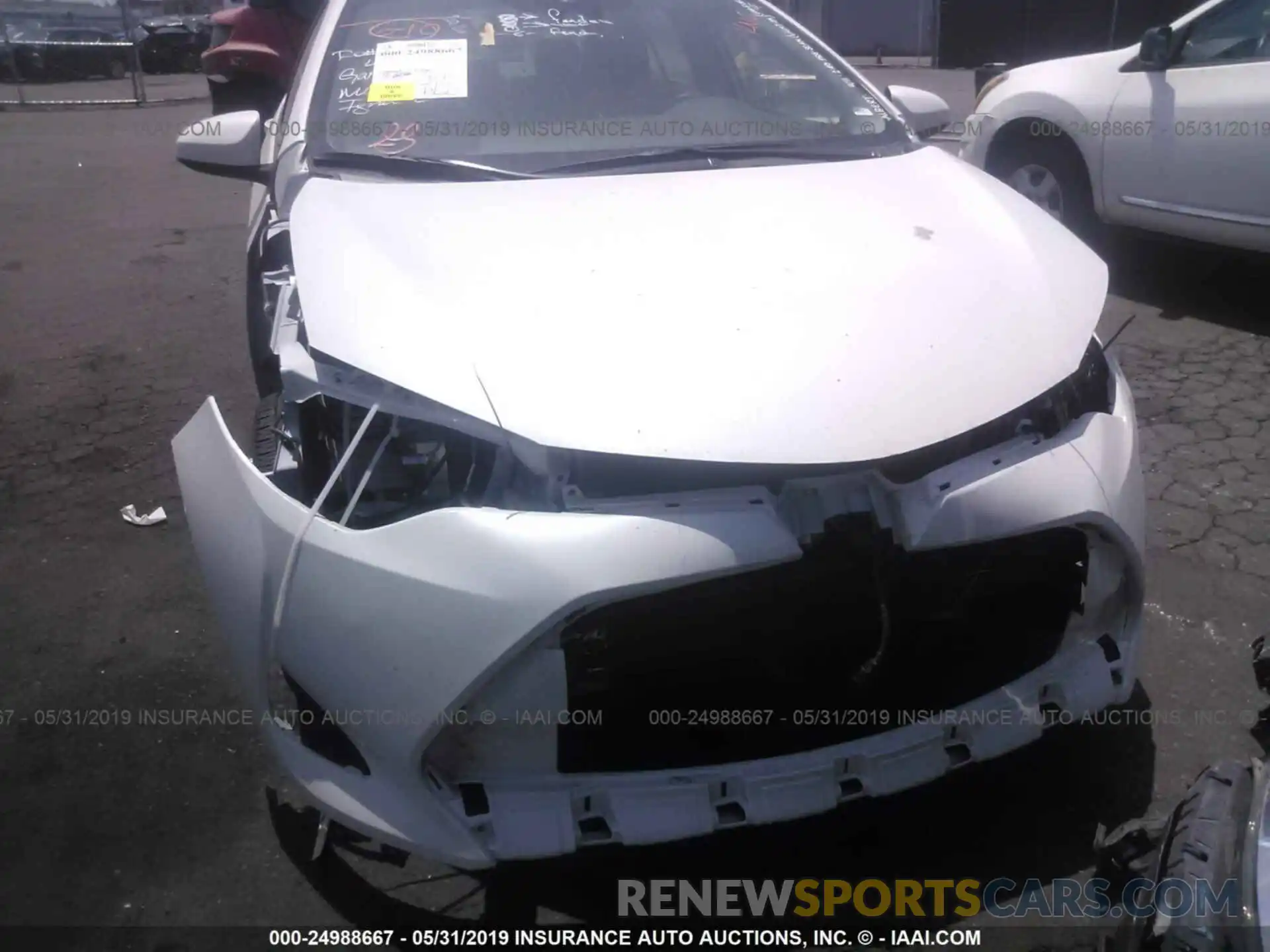 6 Photograph of a damaged car 5YFBURHE1KP904420 TOYOTA COROLLA 2019