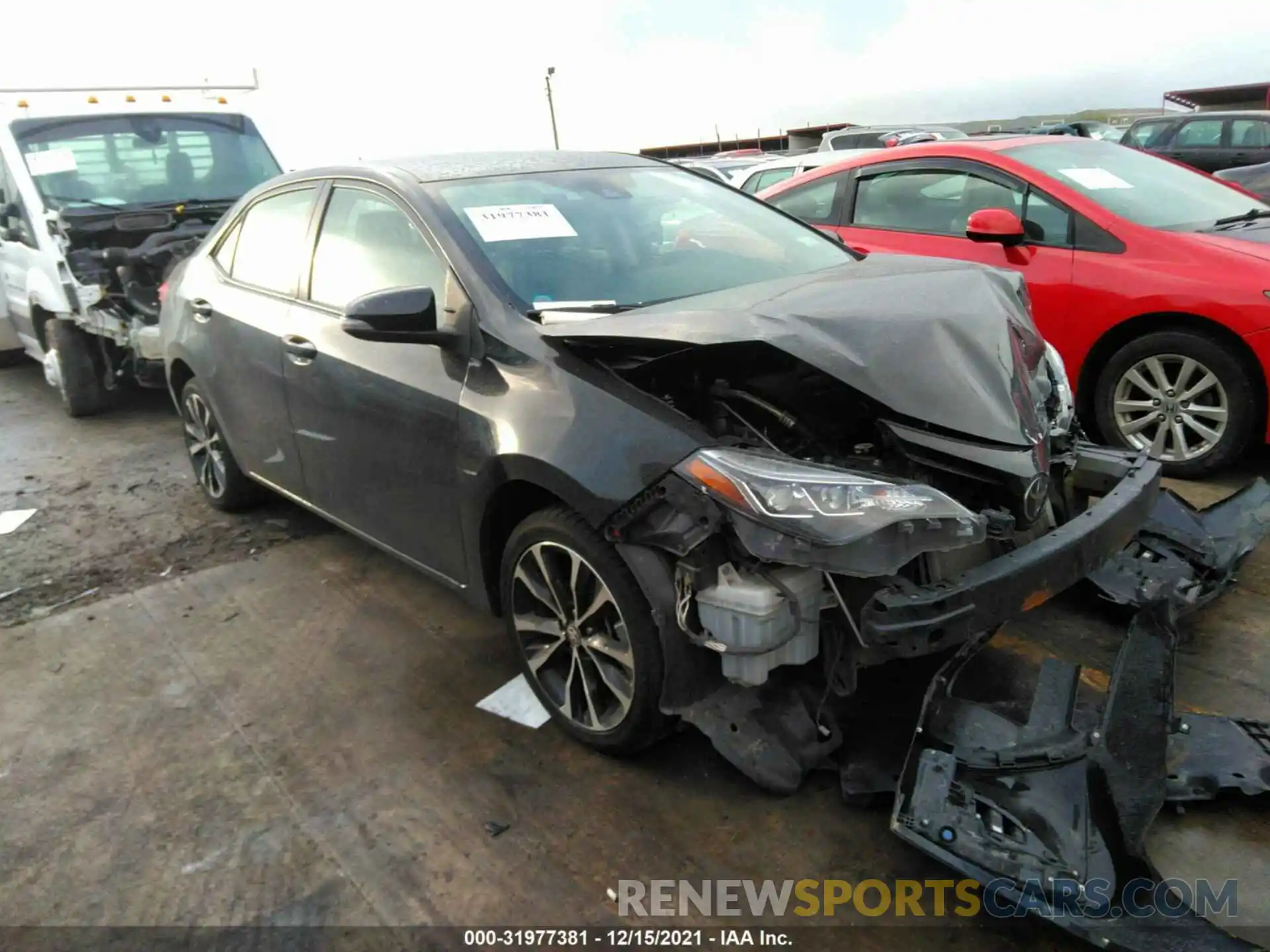 1 Photograph of a damaged car 5YFBURHE1KP904448 TOYOTA COROLLA 2019