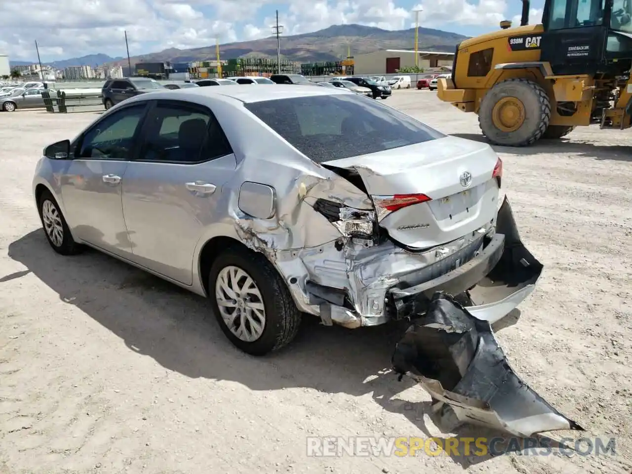 3 Photograph of a damaged car 5YFBURHE1KP905776 TOYOTA COROLLA 2019