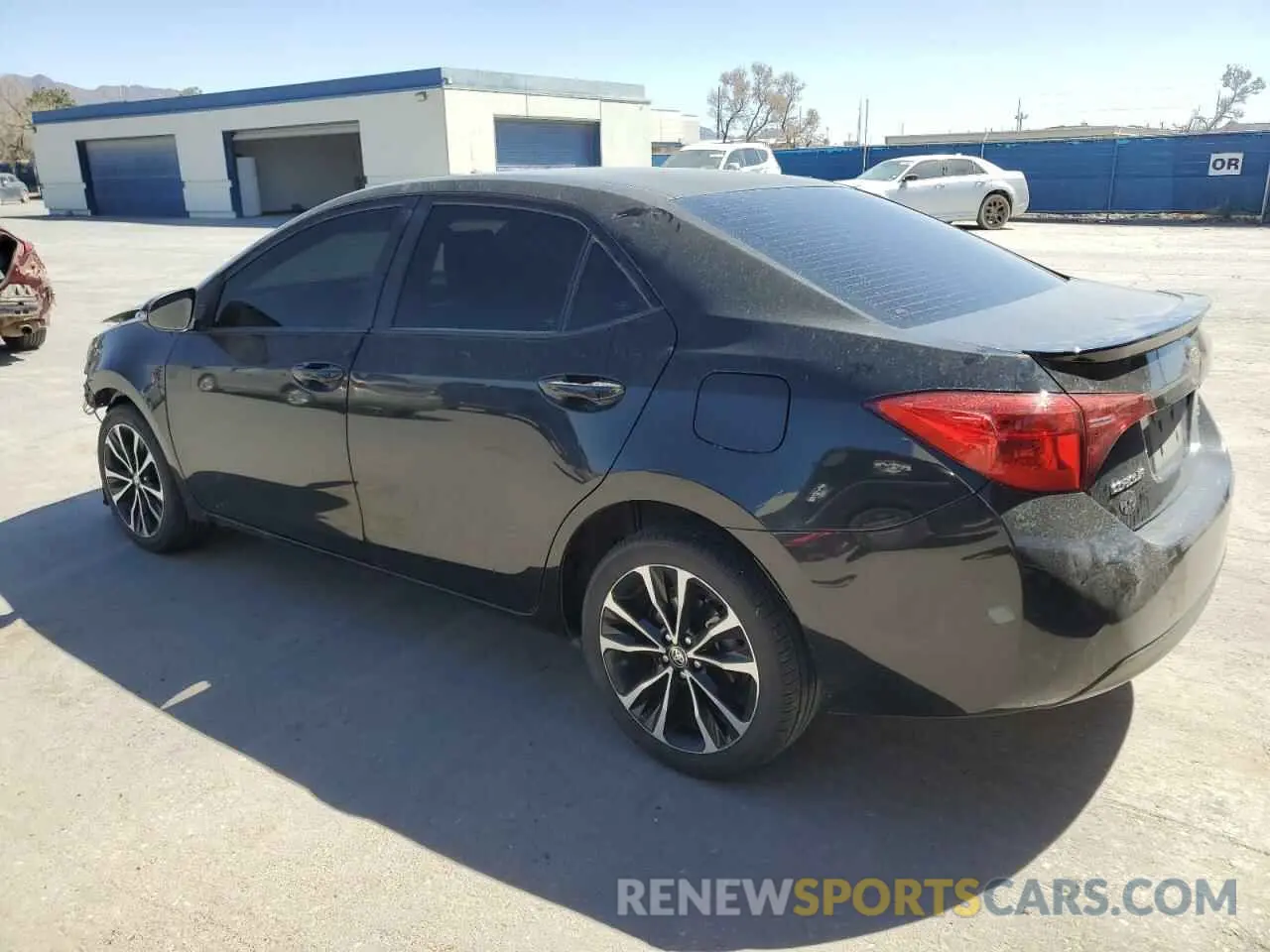 2 Photograph of a damaged car 5YFBURHE1KP906765 TOYOTA COROLLA 2019
