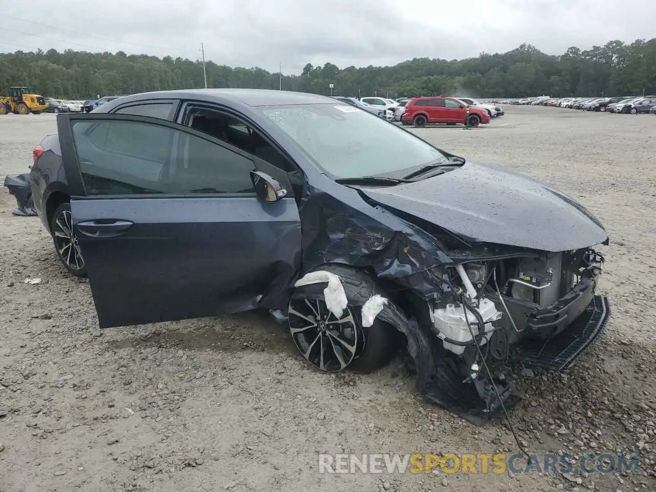 4 Photograph of a damaged car 5YFBURHE1KP912890 TOYOTA COROLLA 2019