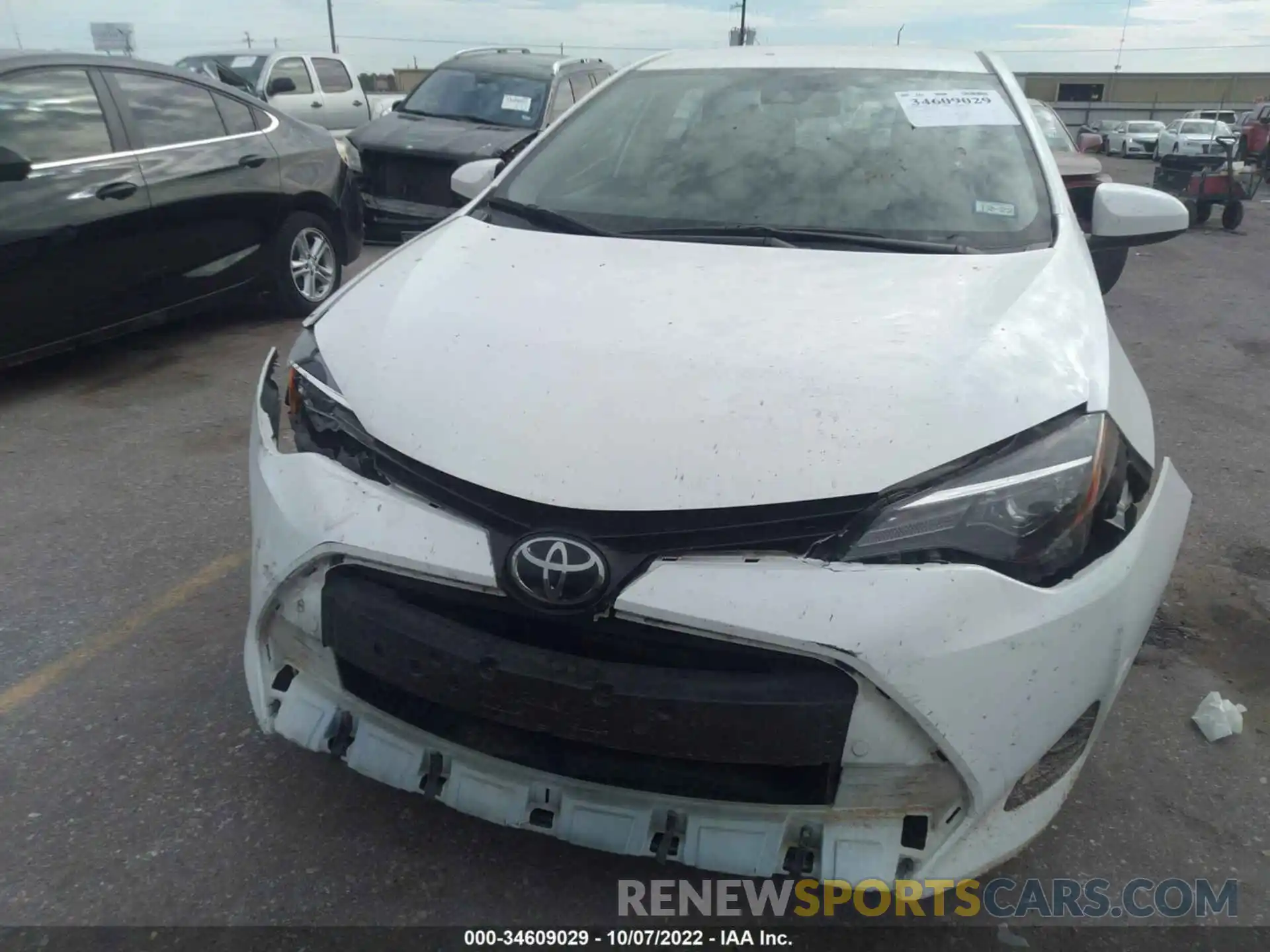 6 Photograph of a damaged car 5YFBURHE1KP914896 TOYOTA COROLLA 2019