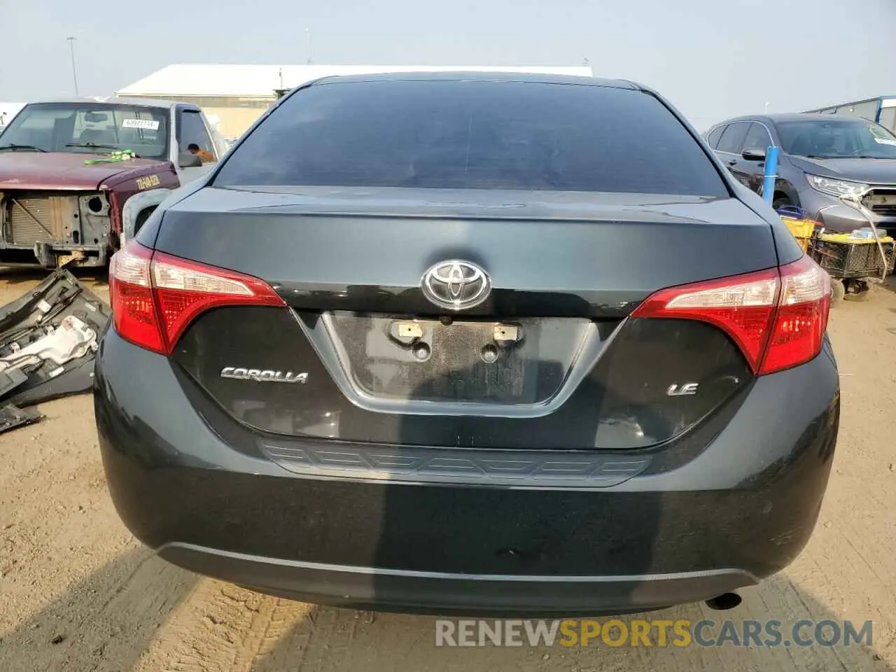 6 Photograph of a damaged car 5YFBURHE1KP915689 TOYOTA COROLLA 2019