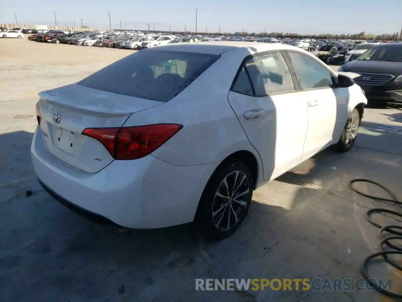 4 Photograph of a damaged car 5YFBURHE1KP919614 TOYOTA COROLLA 2019