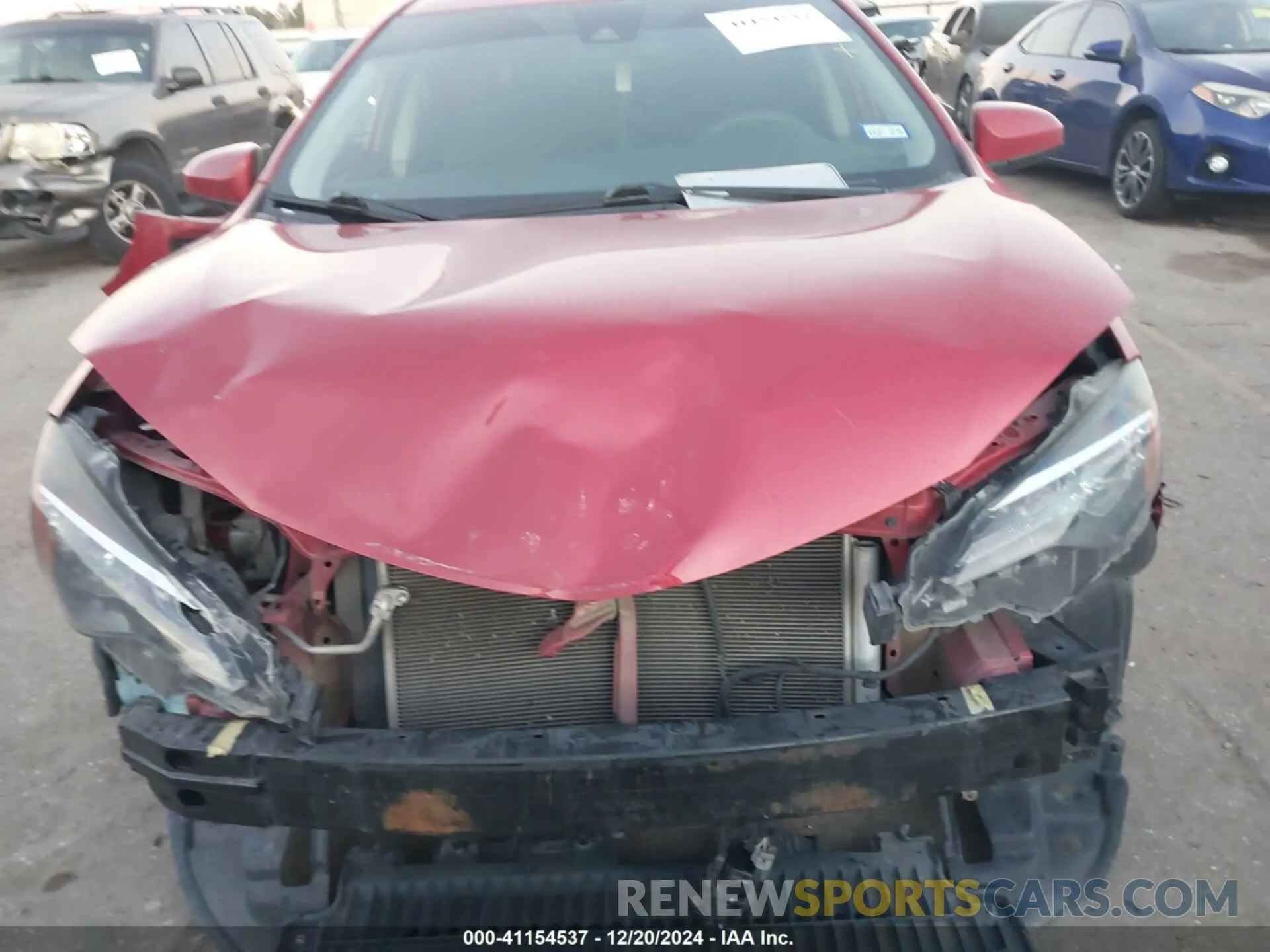 12 Photograph of a damaged car 5YFBURHE1KP920018 TOYOTA COROLLA 2019