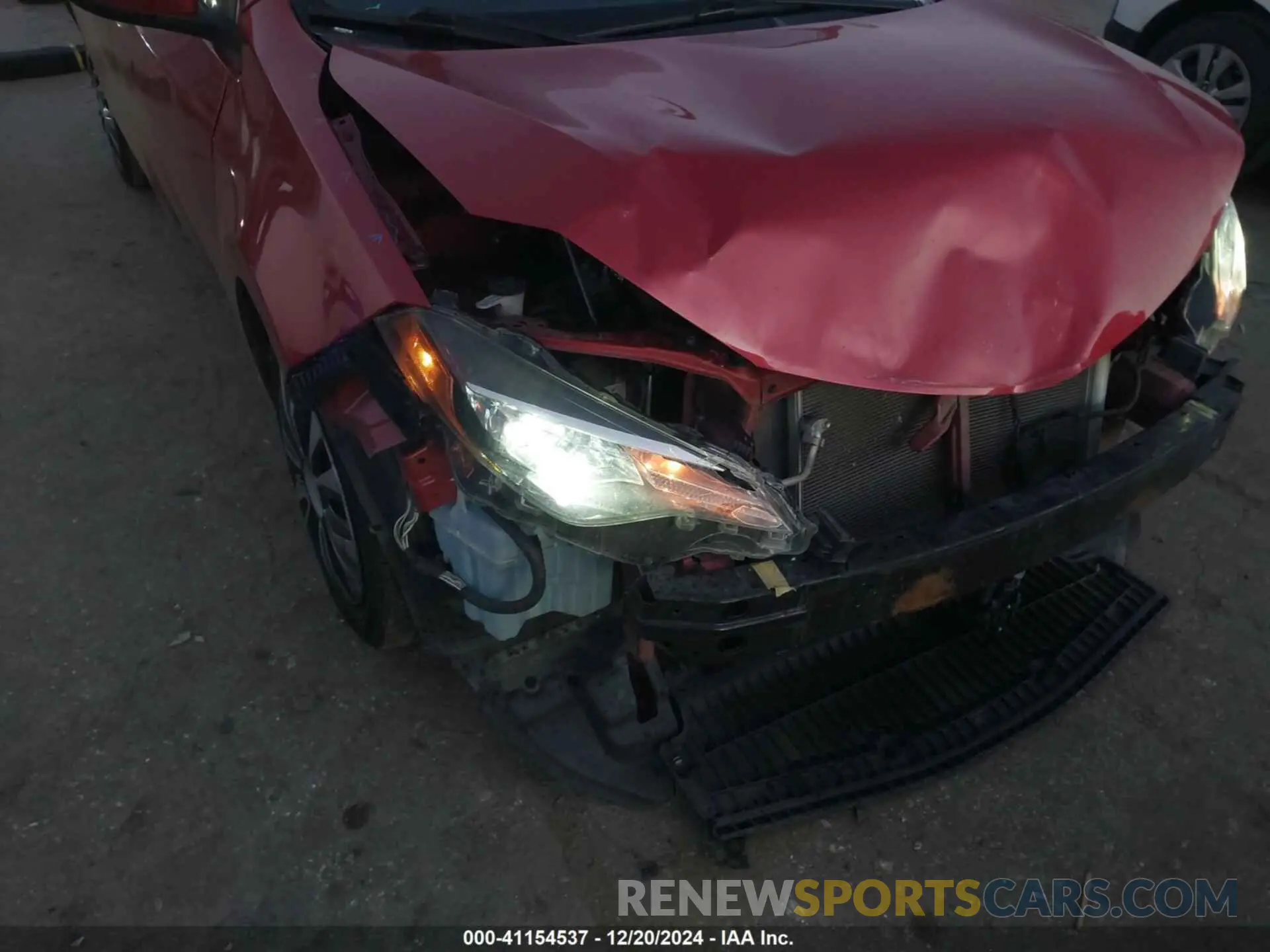 6 Photograph of a damaged car 5YFBURHE1KP920018 TOYOTA COROLLA 2019