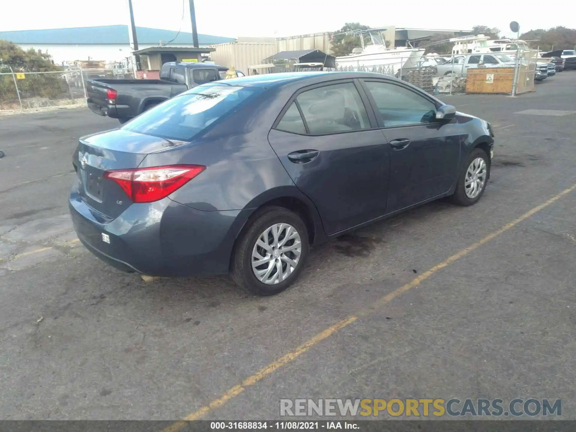 4 Photograph of a damaged car 5YFBURHE1KP921041 TOYOTA COROLLA 2019