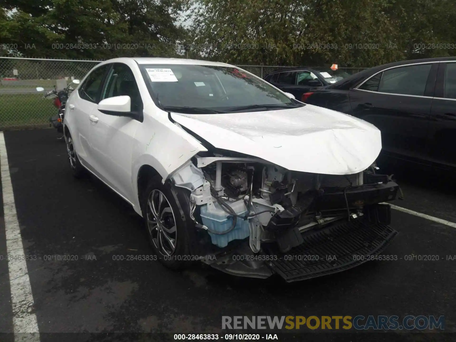 1 Photograph of a damaged car 5YFBURHE1KP926224 TOYOTA COROLLA 2019