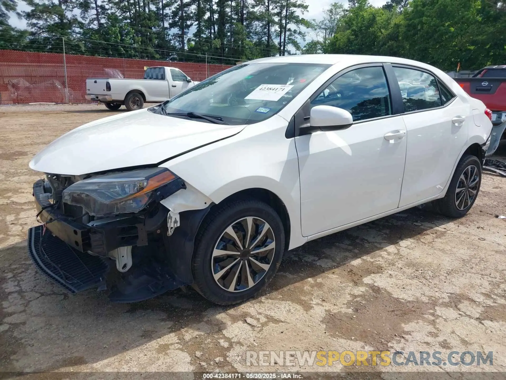 2 Photograph of a damaged car 5YFBURHE1KP927213 TOYOTA COROLLA 2019