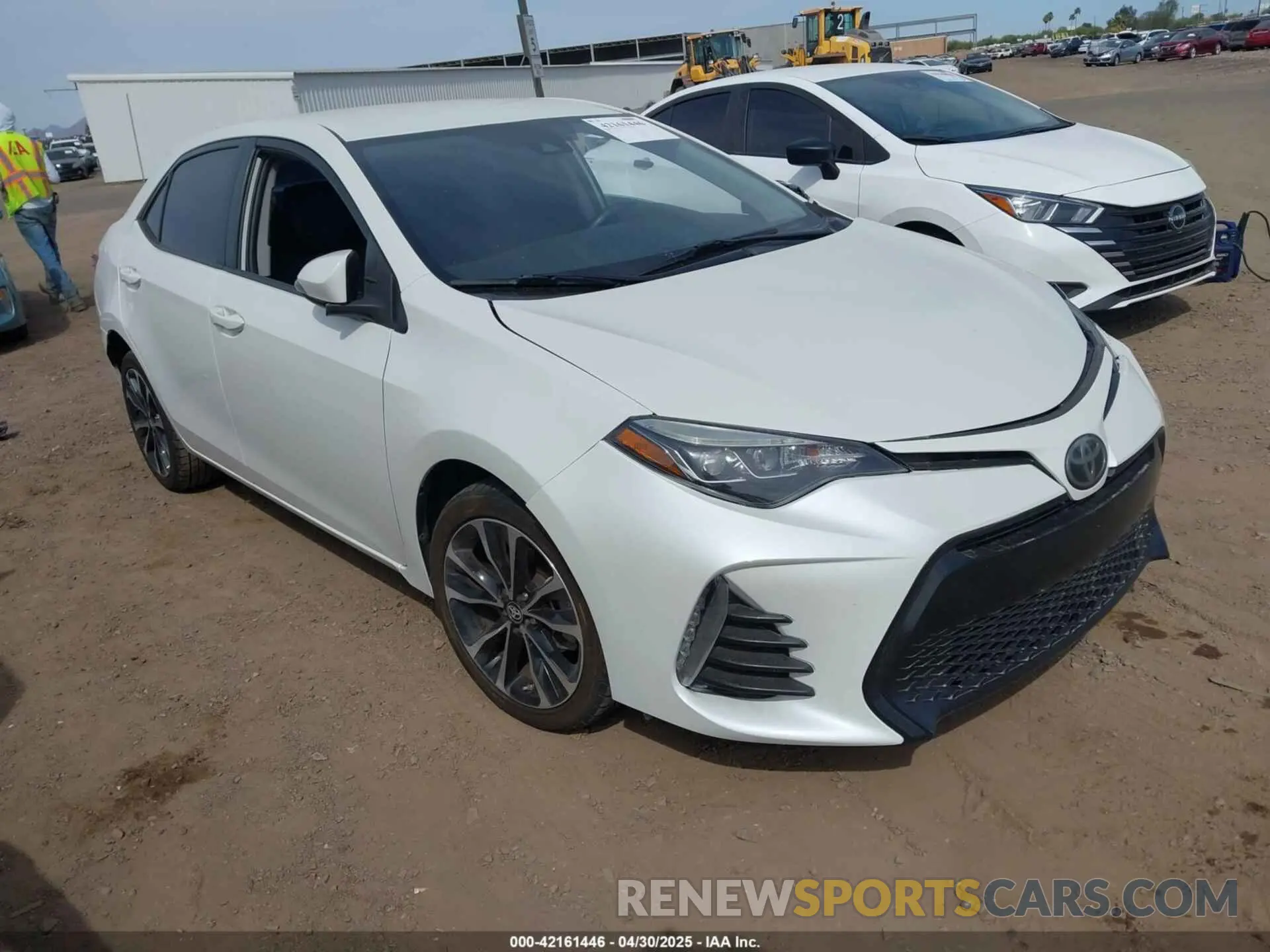 1 Photograph of a damaged car 5YFBURHE1KP928426 TOYOTA COROLLA 2019