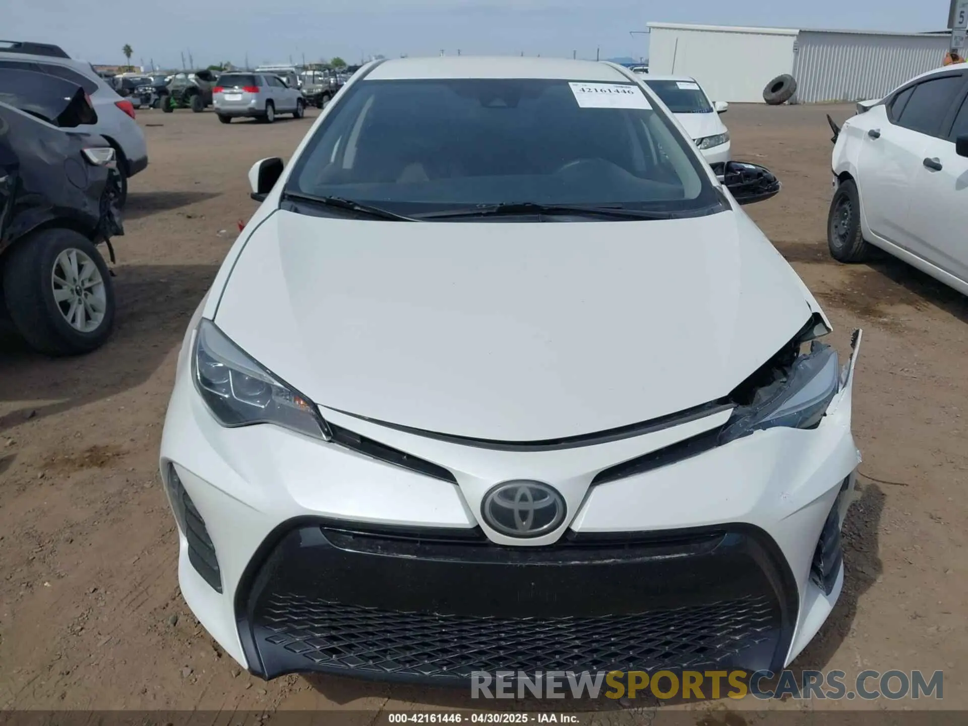 12 Photograph of a damaged car 5YFBURHE1KP928426 TOYOTA COROLLA 2019