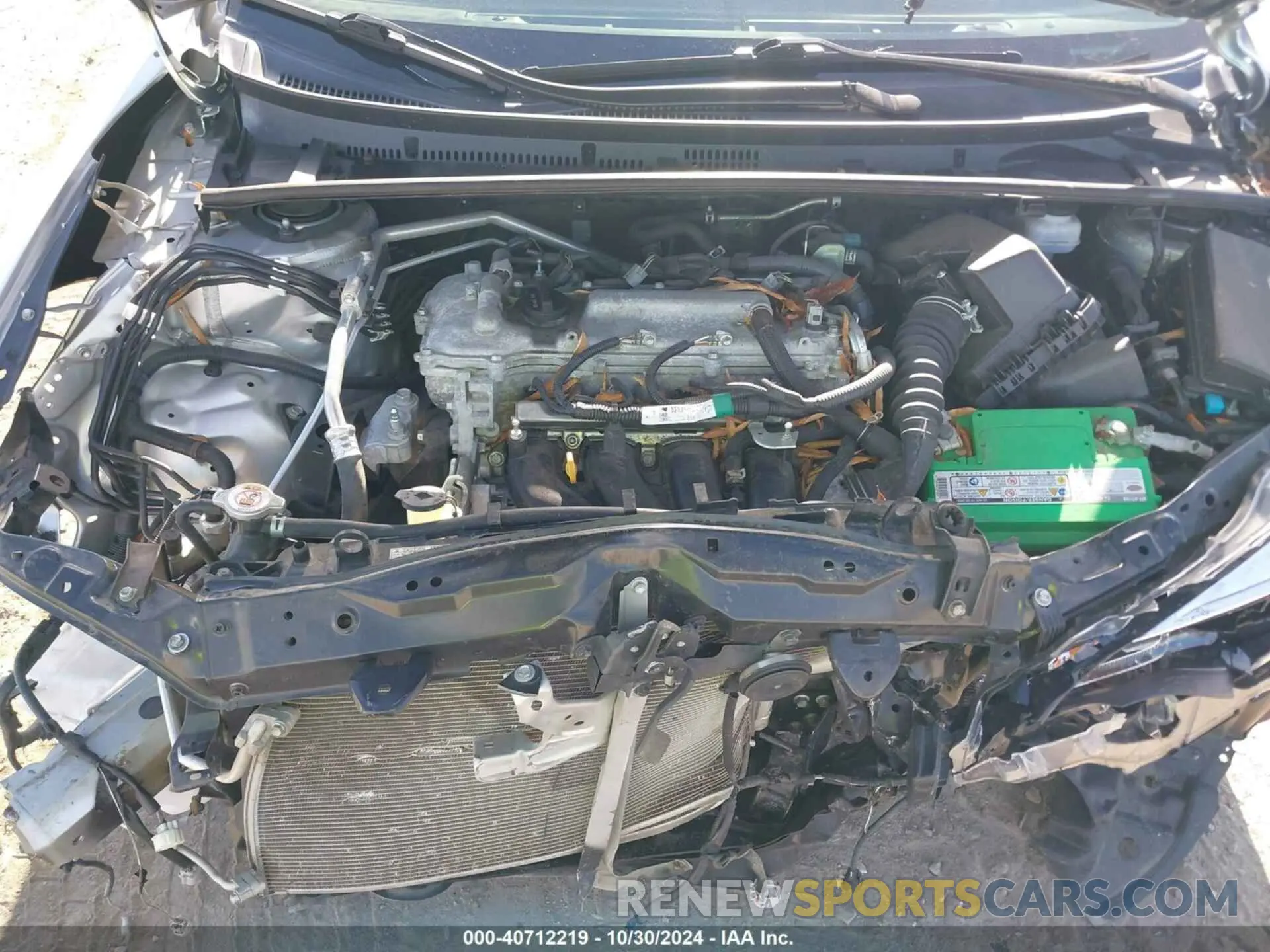 10 Photograph of a damaged car 5YFBURHE1KP928586 TOYOTA COROLLA 2019