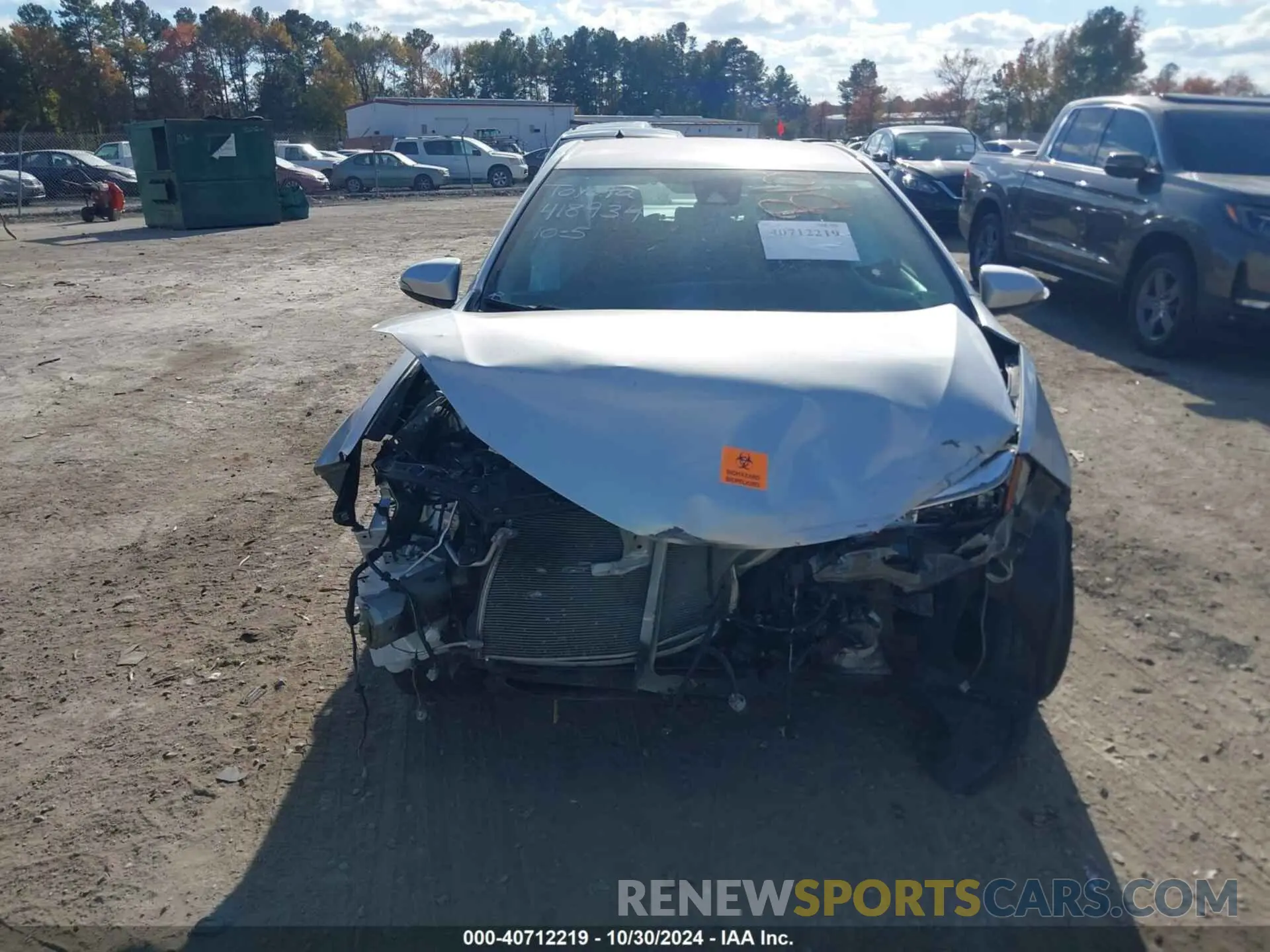 12 Photograph of a damaged car 5YFBURHE1KP928586 TOYOTA COROLLA 2019