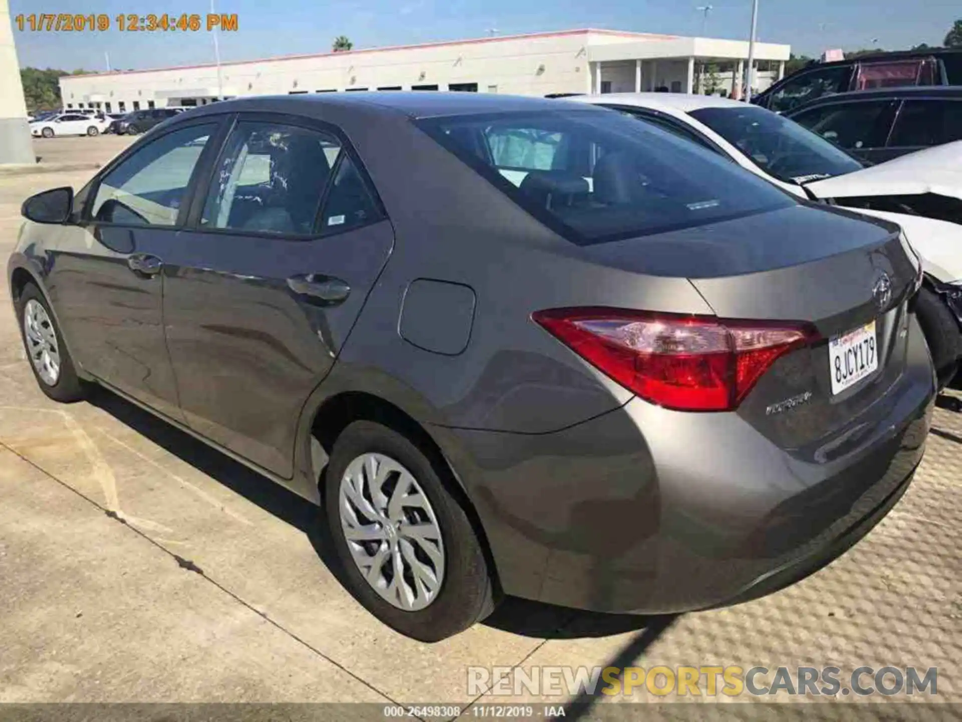 11 Photograph of a damaged car 5YFBURHE1KP932105 TOYOTA COROLLA 2019