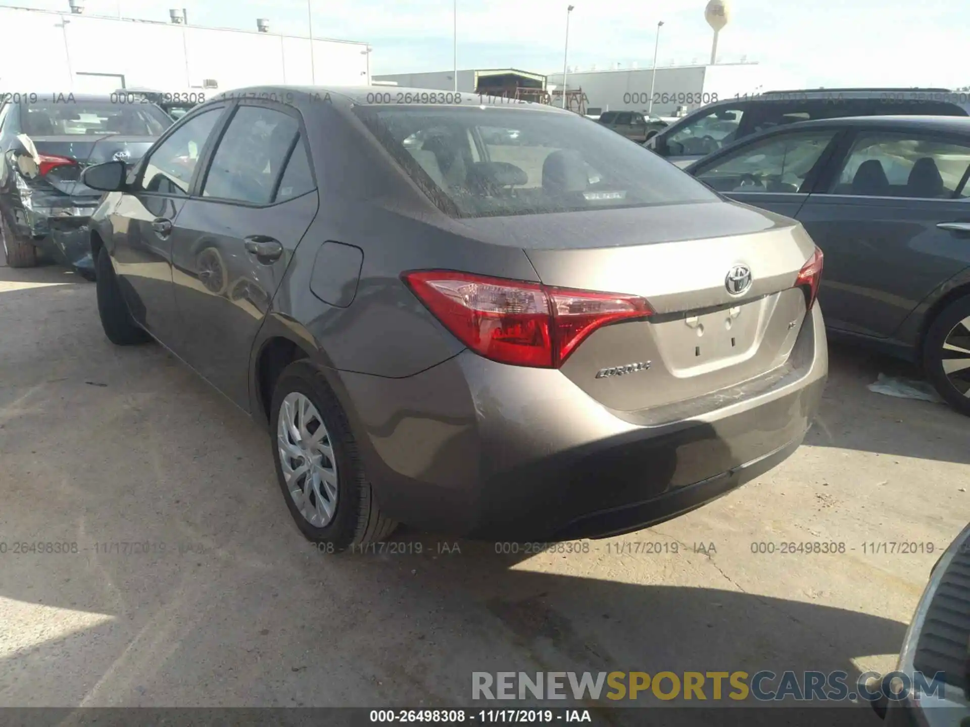 3 Photograph of a damaged car 5YFBURHE1KP932105 TOYOTA COROLLA 2019