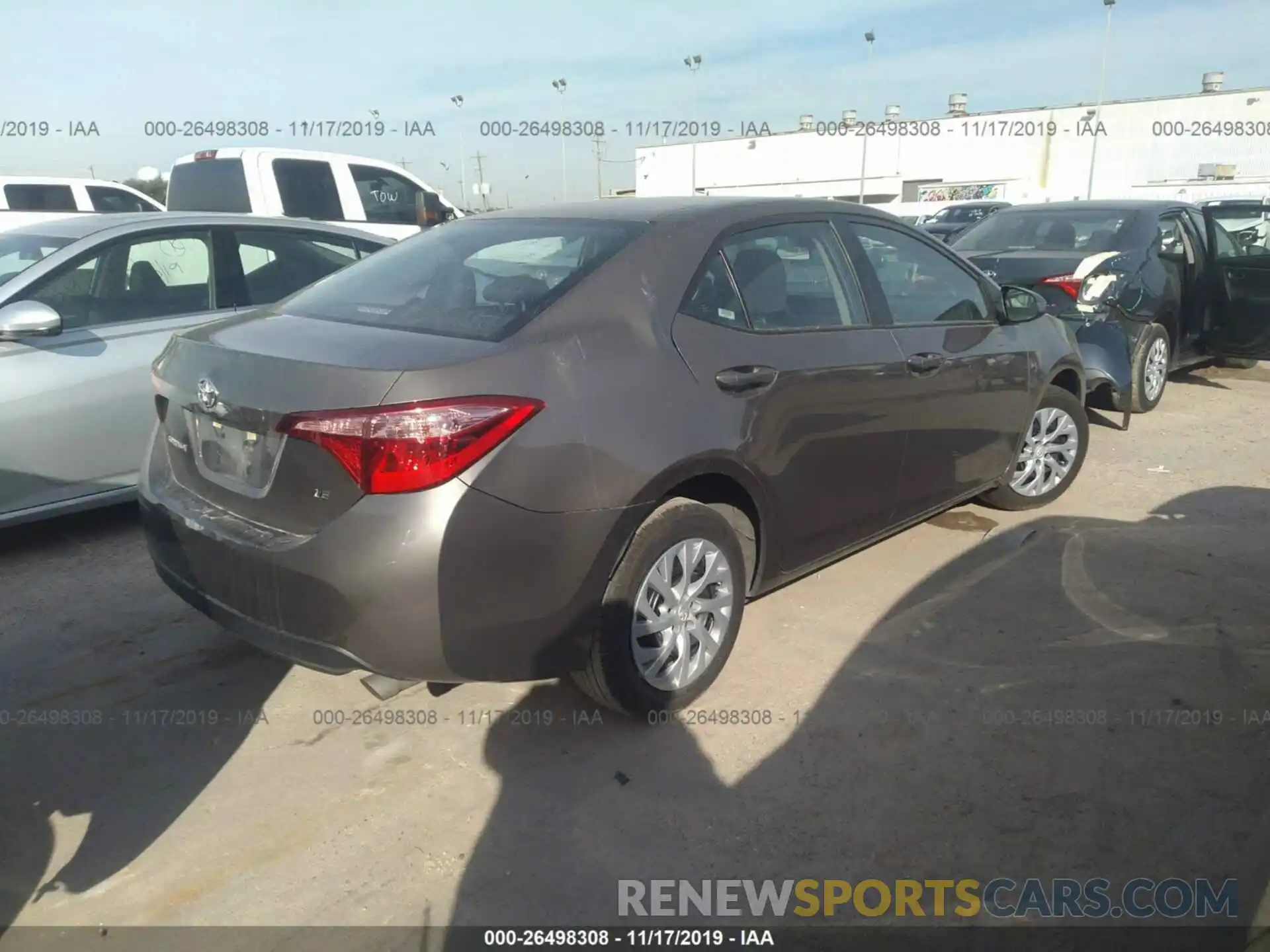 4 Photograph of a damaged car 5YFBURHE1KP932105 TOYOTA COROLLA 2019