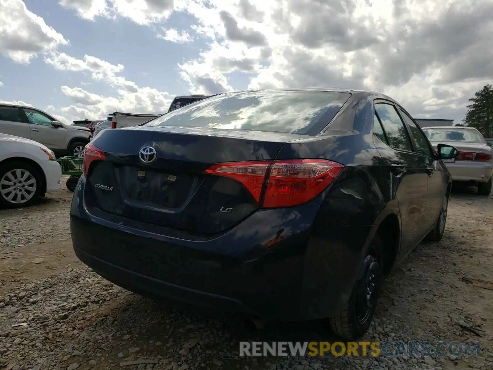 4 Photograph of a damaged car 5YFBURHE1KP932167 TOYOTA COROLLA 2019