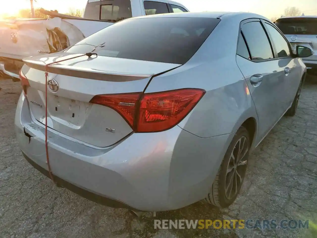 3 Photograph of a damaged car 5YFBURHE1KP933741 TOYOTA COROLLA 2019