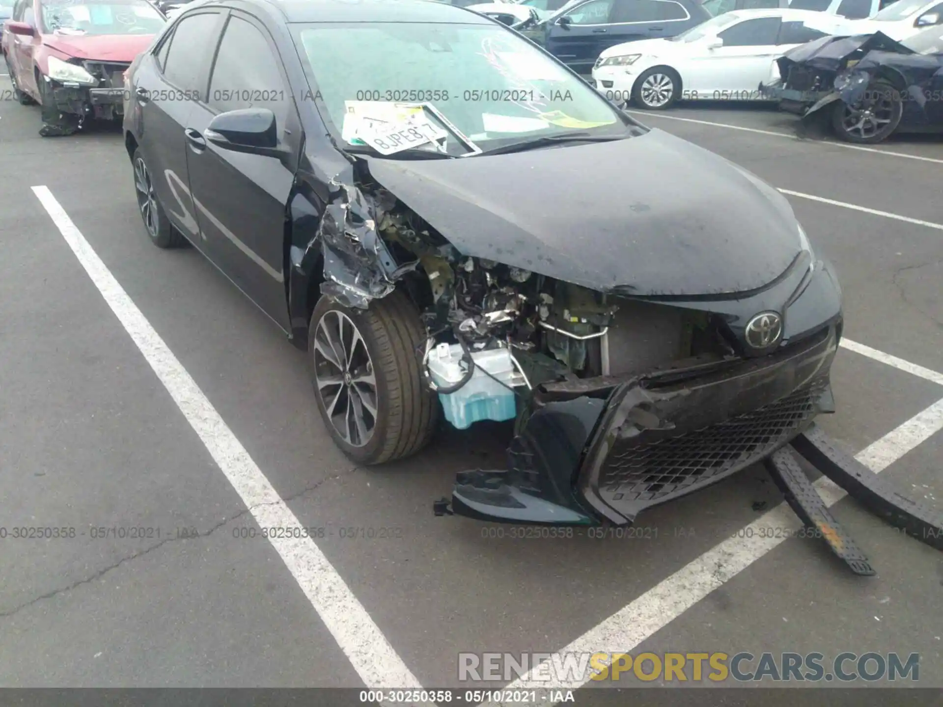 6 Photograph of a damaged car 5YFBURHE1KP934565 TOYOTA COROLLA 2019