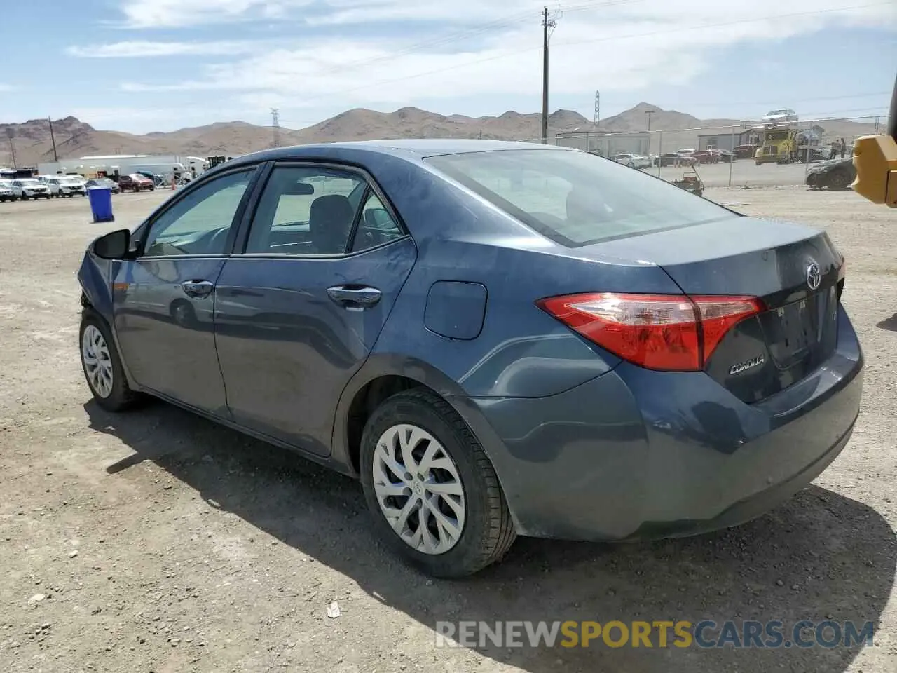 2 Photograph of a damaged car 5YFBURHE1KP937417 TOYOTA COROLLA 2019