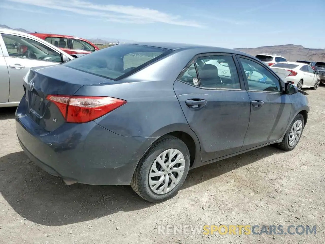 3 Photograph of a damaged car 5YFBURHE1KP937417 TOYOTA COROLLA 2019