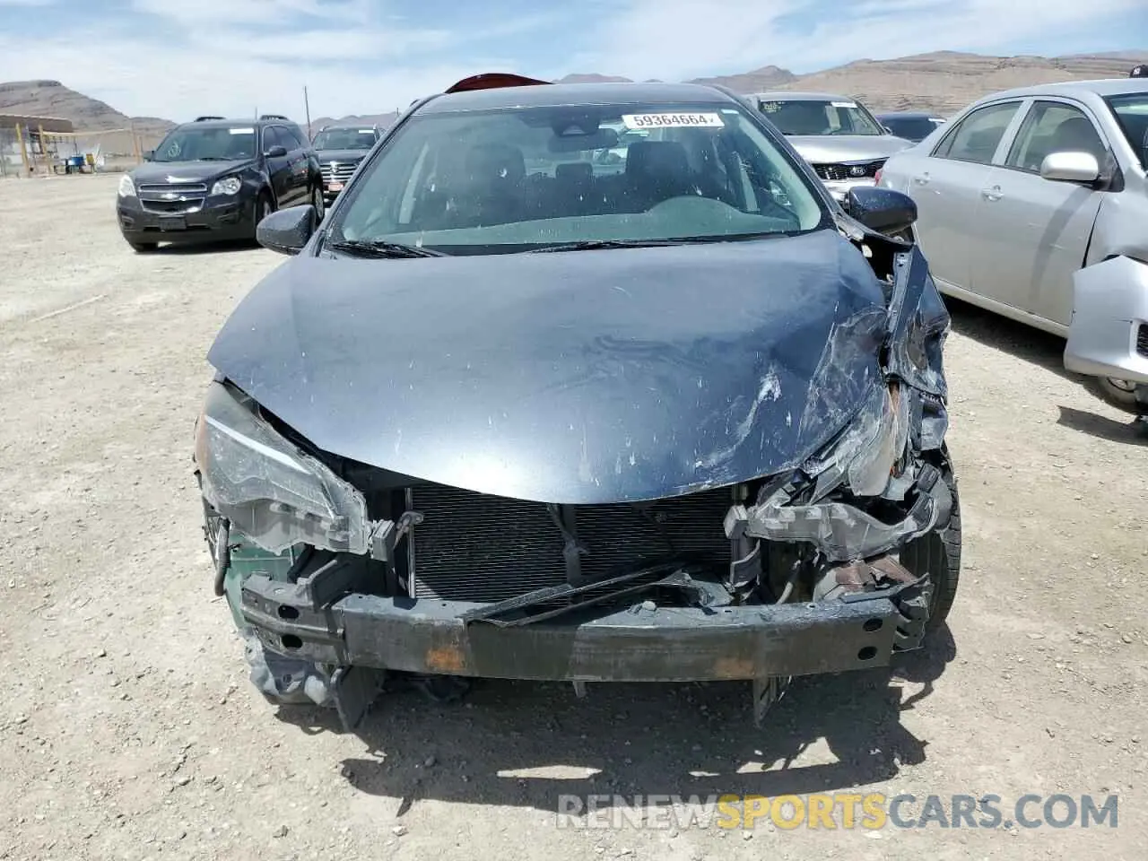 5 Photograph of a damaged car 5YFBURHE1KP937417 TOYOTA COROLLA 2019