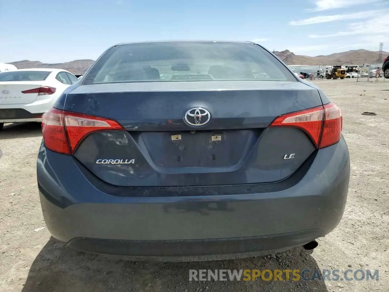 6 Photograph of a damaged car 5YFBURHE1KP937417 TOYOTA COROLLA 2019
