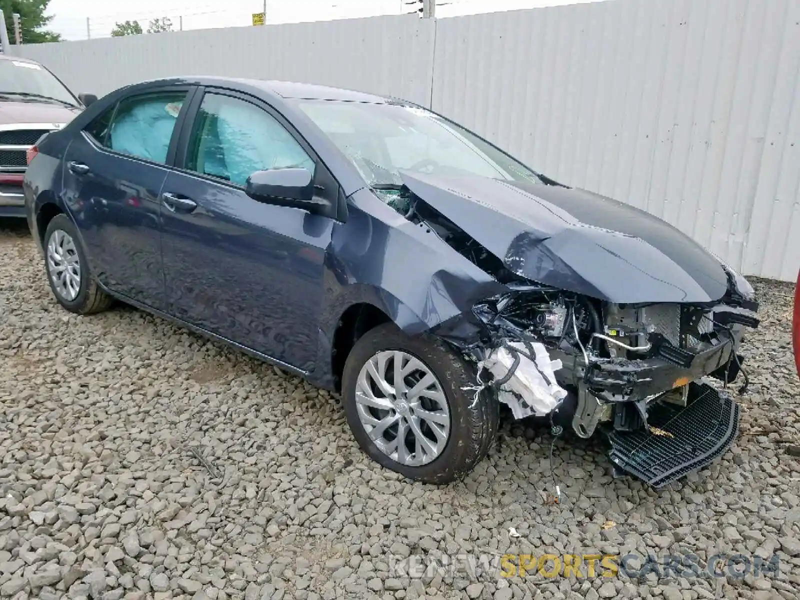 1 Photograph of a damaged car 5YFBURHE1KP937658 TOYOTA COROLLA 2019