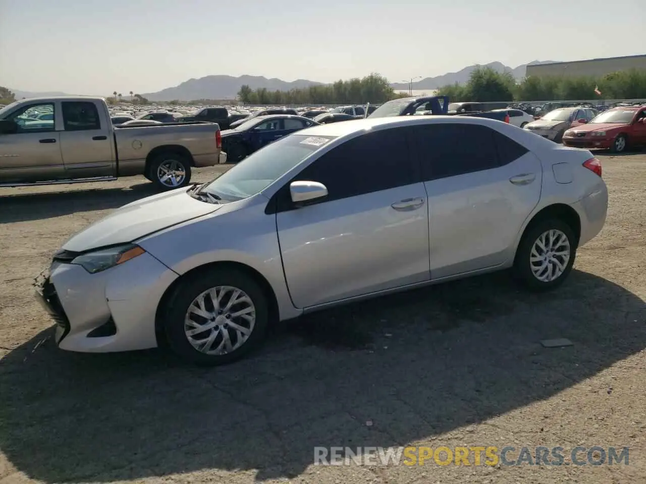 1 Photograph of a damaged car 5YFBURHE1KP938549 TOYOTA COROLLA 2019