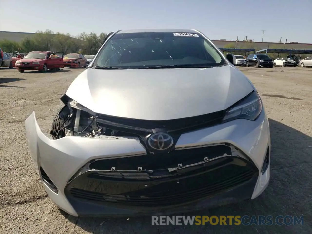 5 Photograph of a damaged car 5YFBURHE1KP938549 TOYOTA COROLLA 2019