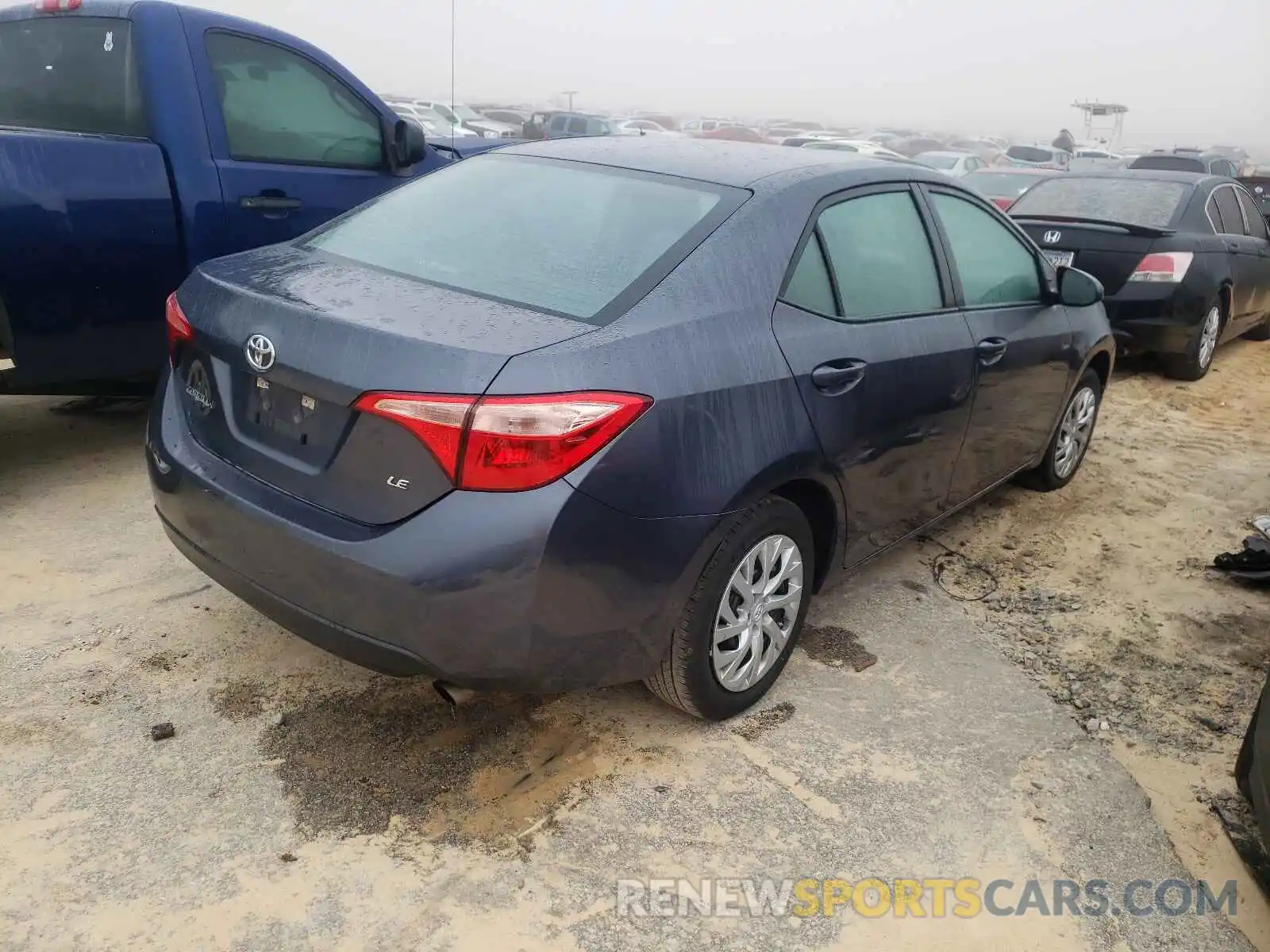 4 Photograph of a damaged car 5YFBURHE1KP938602 TOYOTA COROLLA 2019