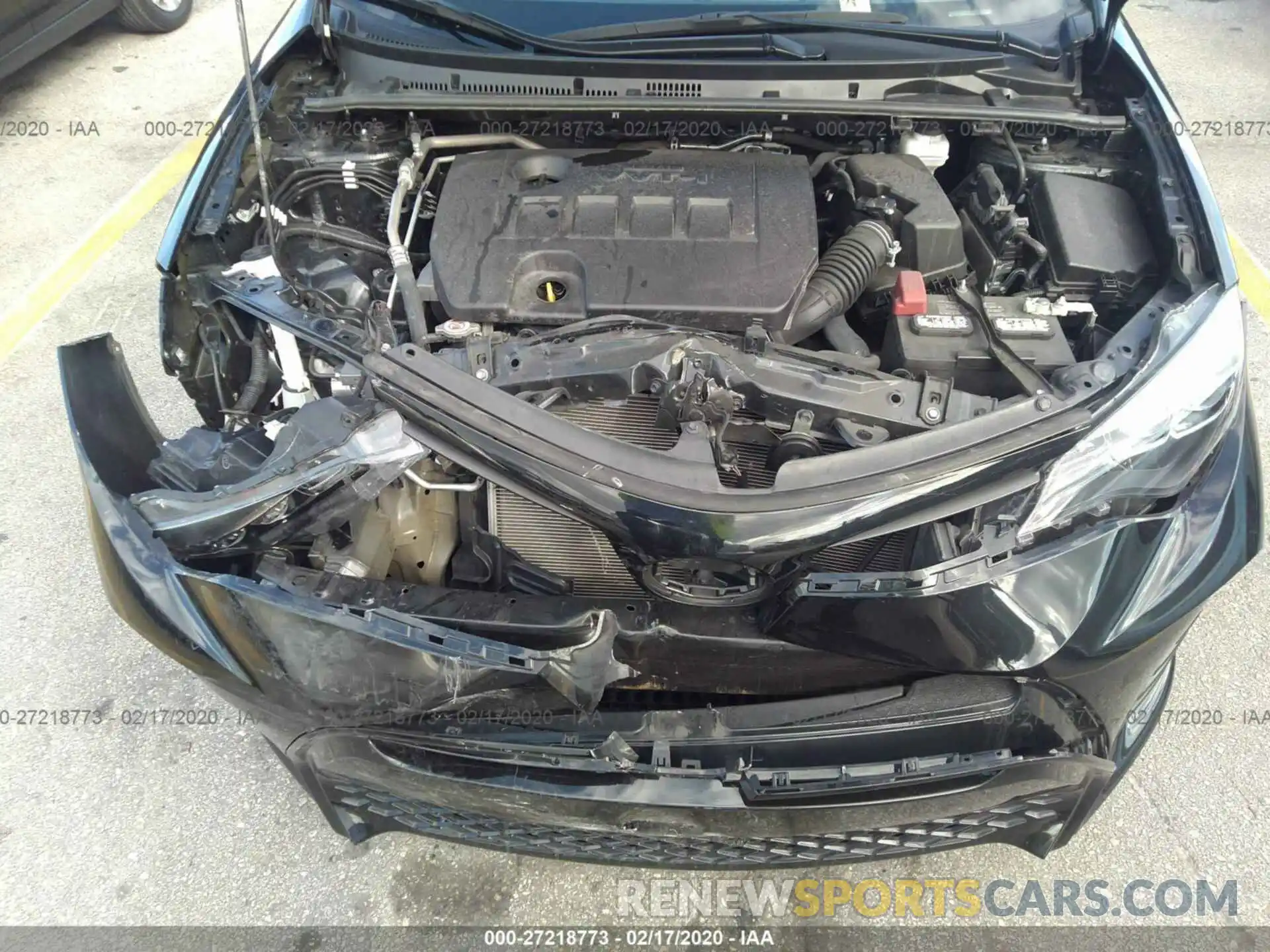 10 Photograph of a damaged car 5YFBURHE1KP939054 TOYOTA COROLLA 2019