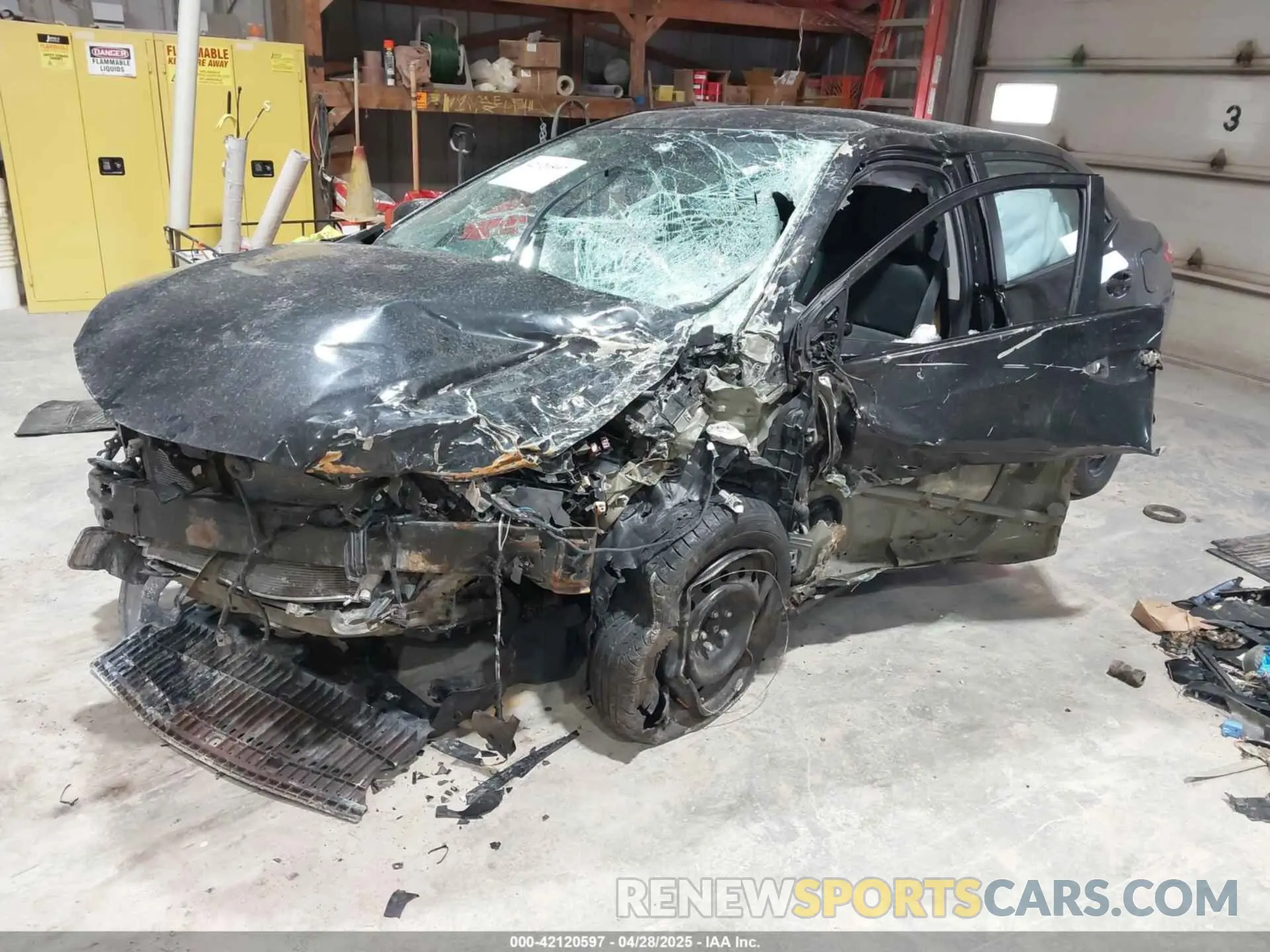 2 Photograph of a damaged car 5YFBURHE1KP940527 TOYOTA COROLLA 2019