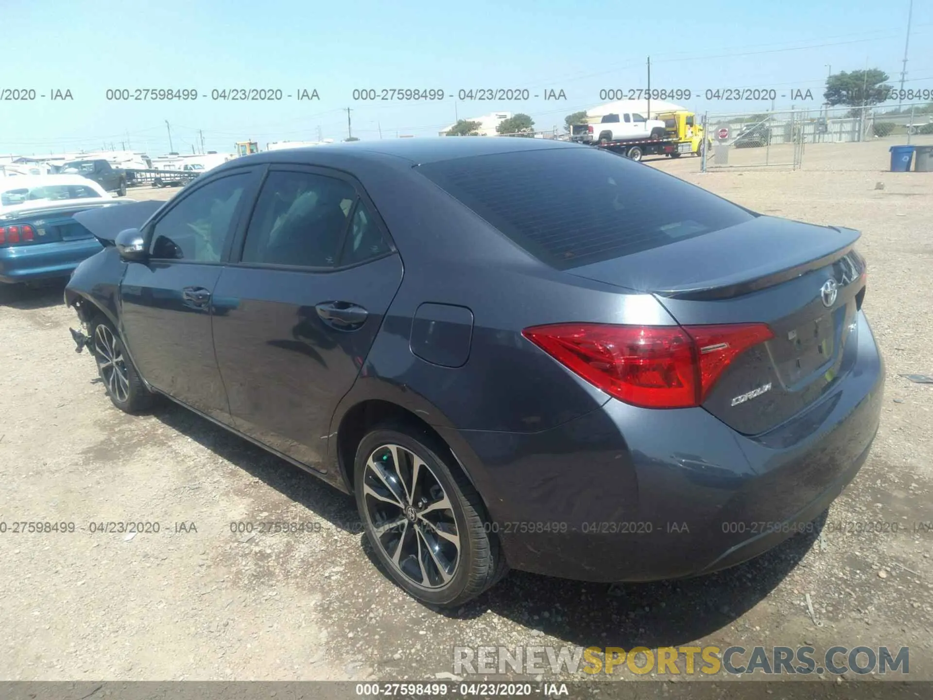 3 Photograph of a damaged car 5YFBURHE1KP940902 TOYOTA COROLLA 2019